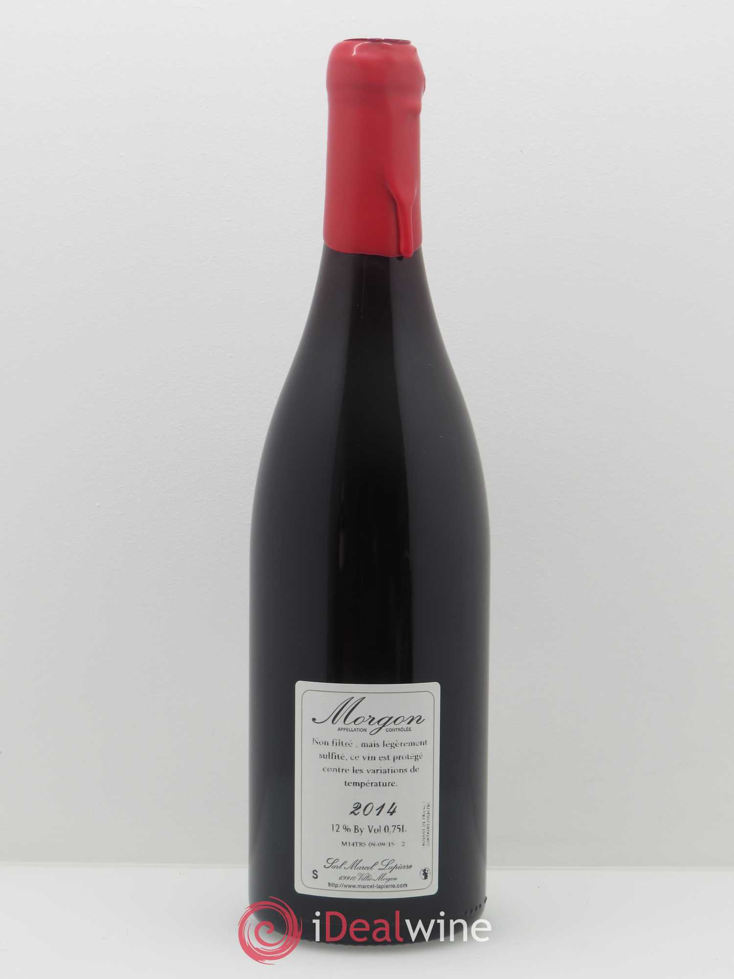 Morgon Marcel Lapierre (Domaine) 2014 - Lot de 1 bouteille - 1