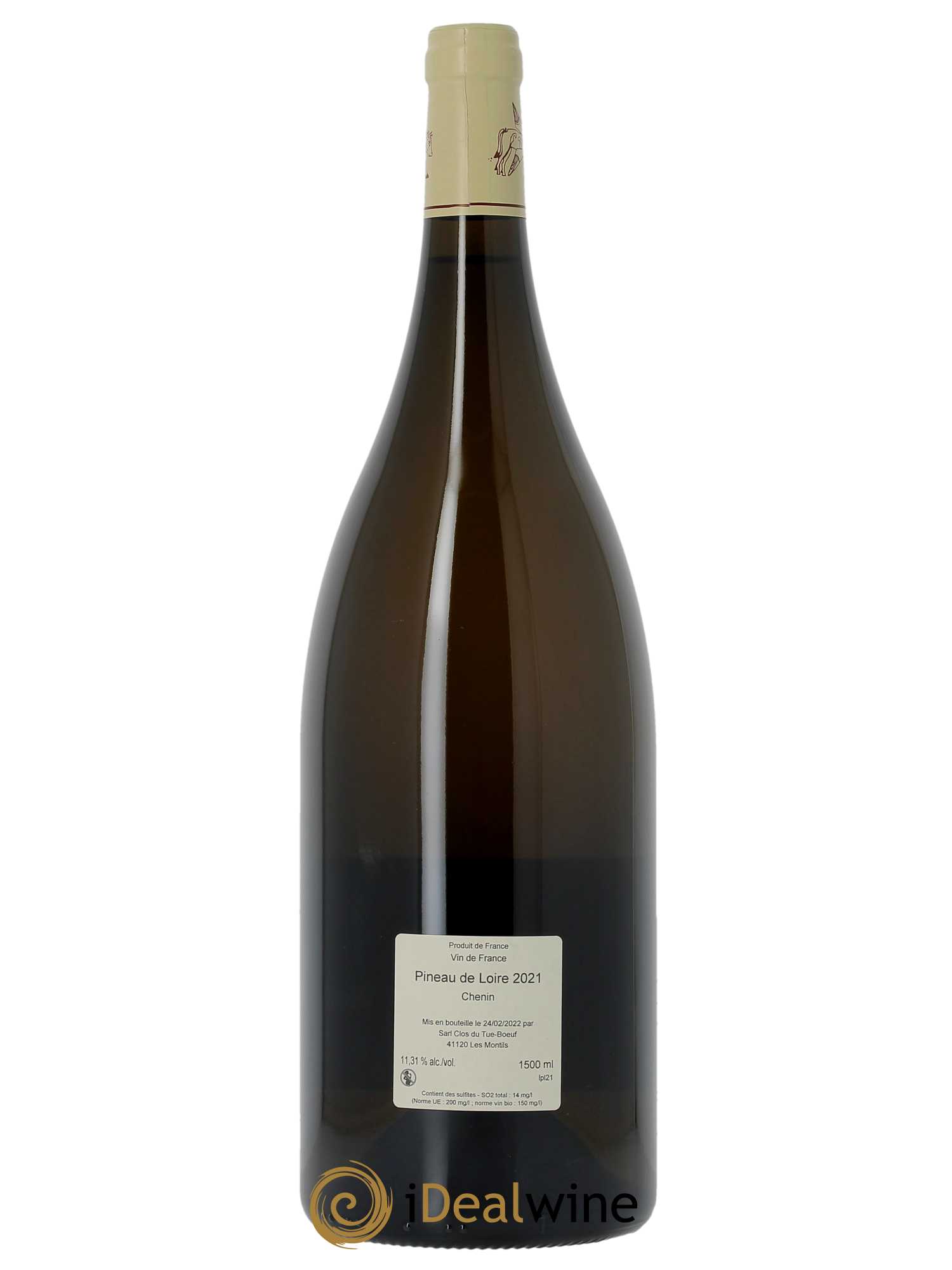 Vin de France Pineau de la Loire Clos du Tue-Boeuf 2021 - Lot de 1 magnum - 1