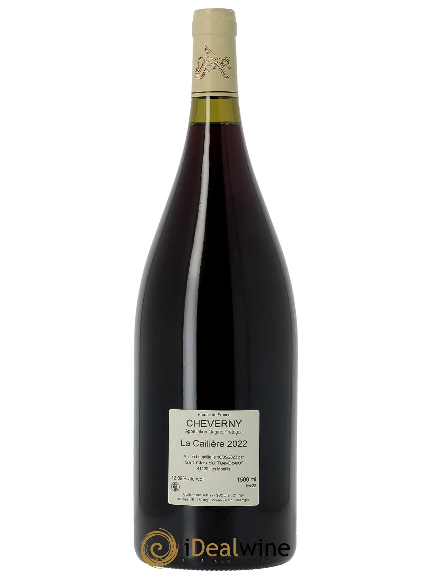 Cheverny La Caillère Clos du Tue-Boeuf 2022 - Lot de 1 magnum - 1