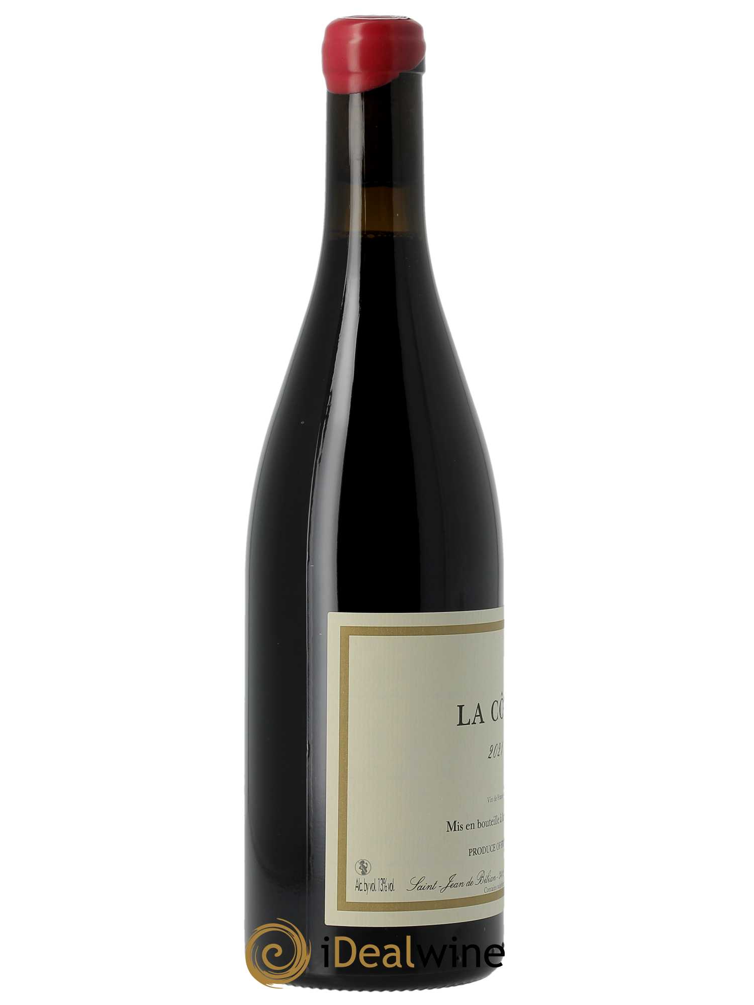 Vin de France La Côte Prieuré St-Jean de Bébian 2021 - Lot de 1 bouteille - 1