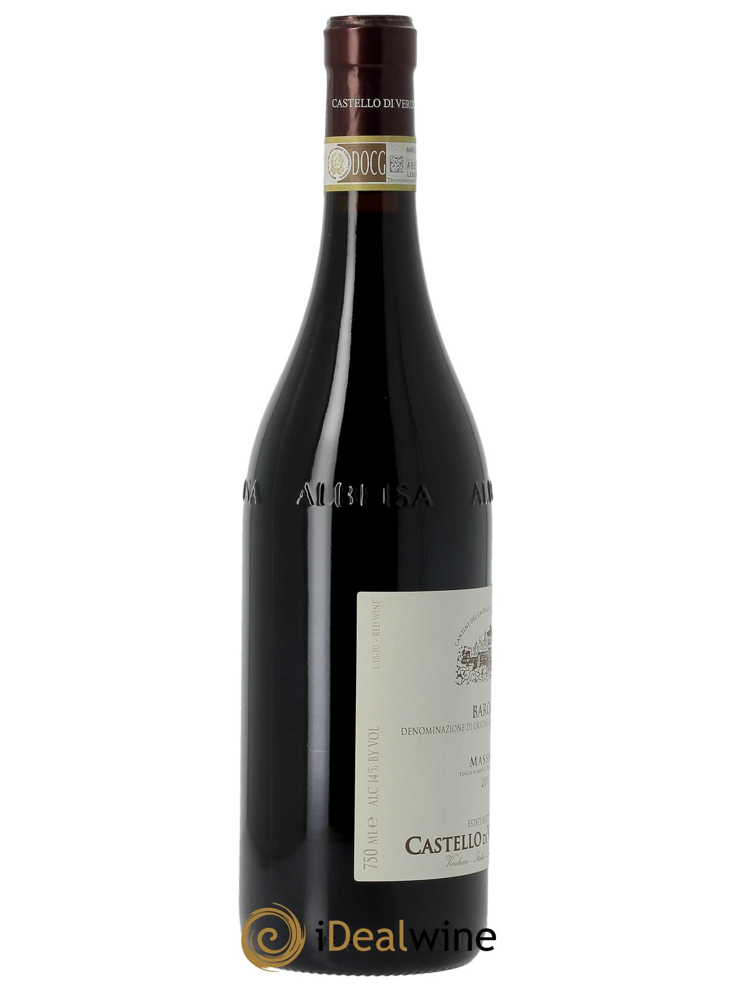 Barolo DOCG Massara Castello di Verduno 2015 - Lot de 1 bouteille - 1
