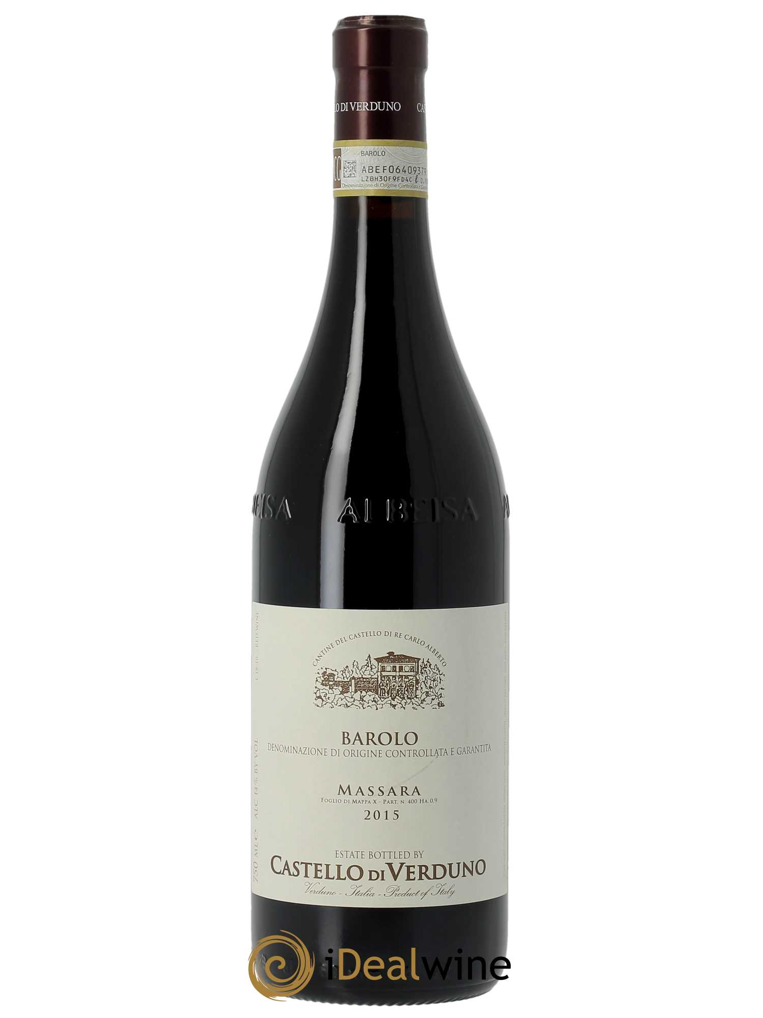 Barolo DOCG Massara Castello di Verduno 2015 - Lot de 1 bouteille - 0