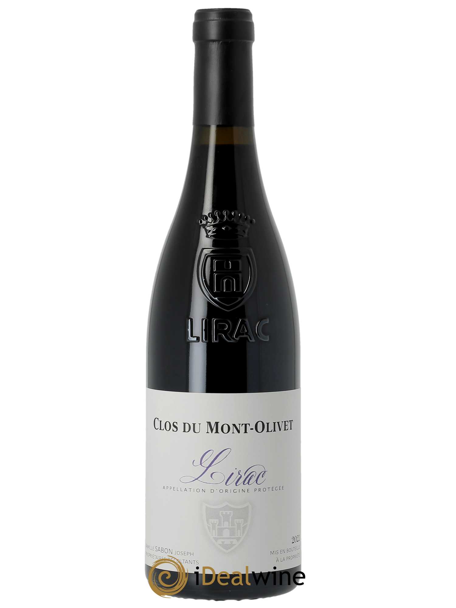 Lirac Clos du Mont-Olivet 2021 - Lot of 1 bottle - 0