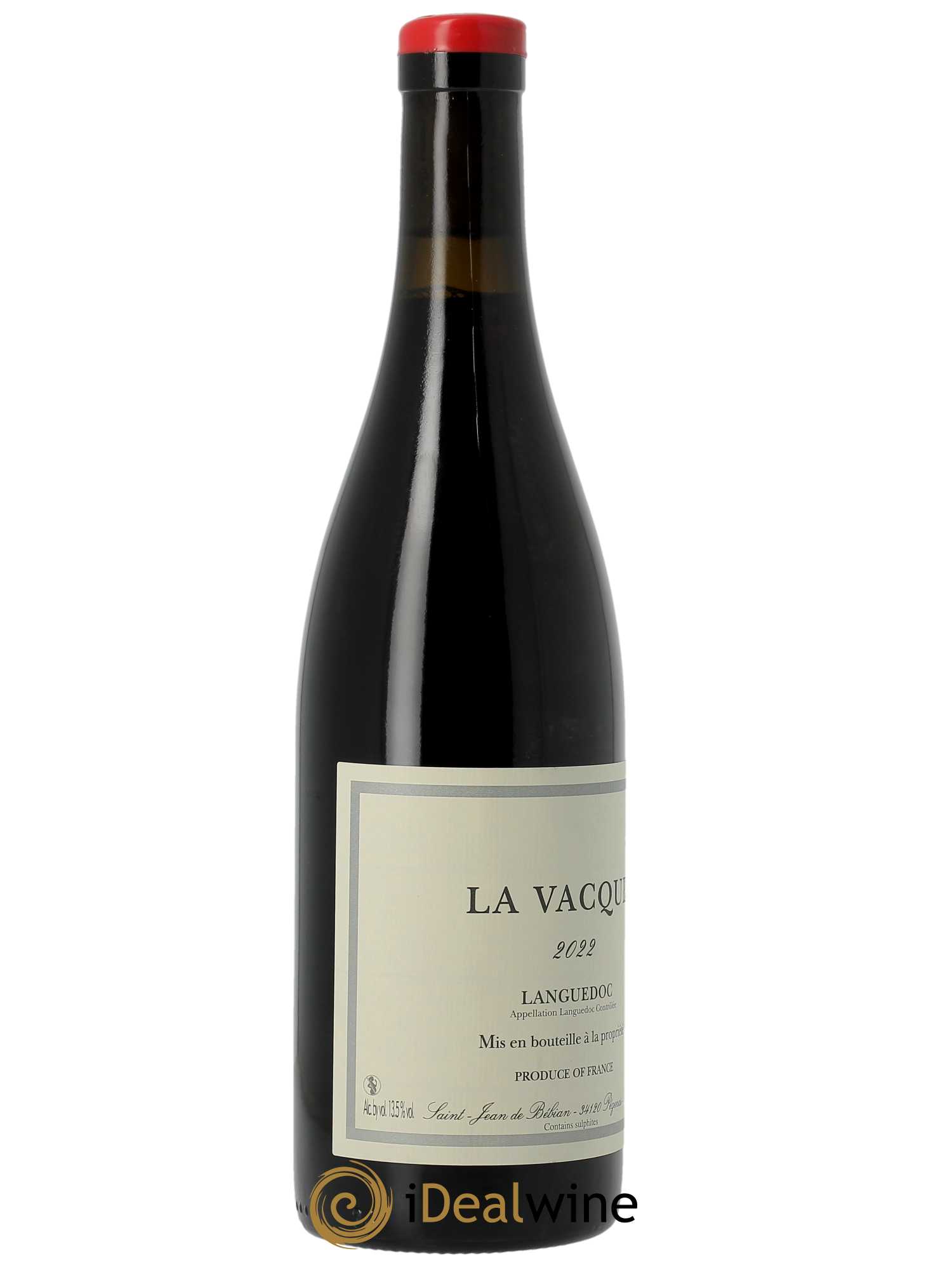 Languedoc La Vacque Prieuré St-Jean de Bébian  2022 - Lotto di 1 bottiglia - 2