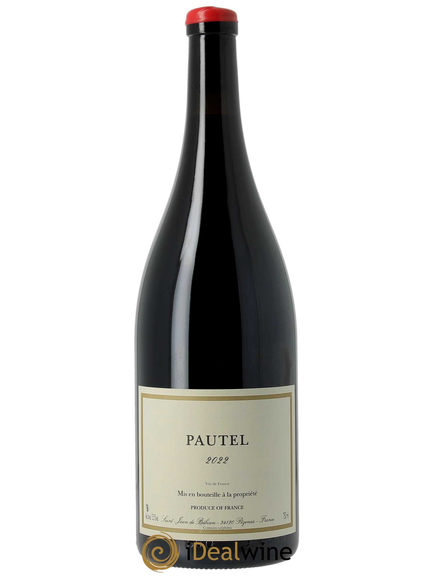 Vin de France  Prieuré St-Jean de Bébian  Pautel Prieuré St-Jean de Bébian 2022 - Lot de 1 magnum - 0