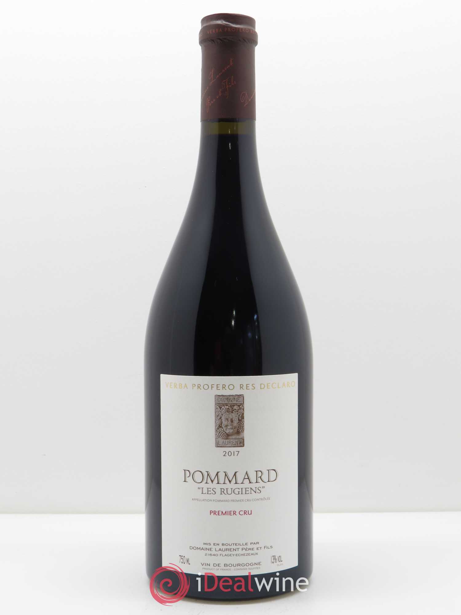 Pommard 1er Cru les Rugiens Laurent Père et Fils 2017 - Lot de 1 bouteille - 0