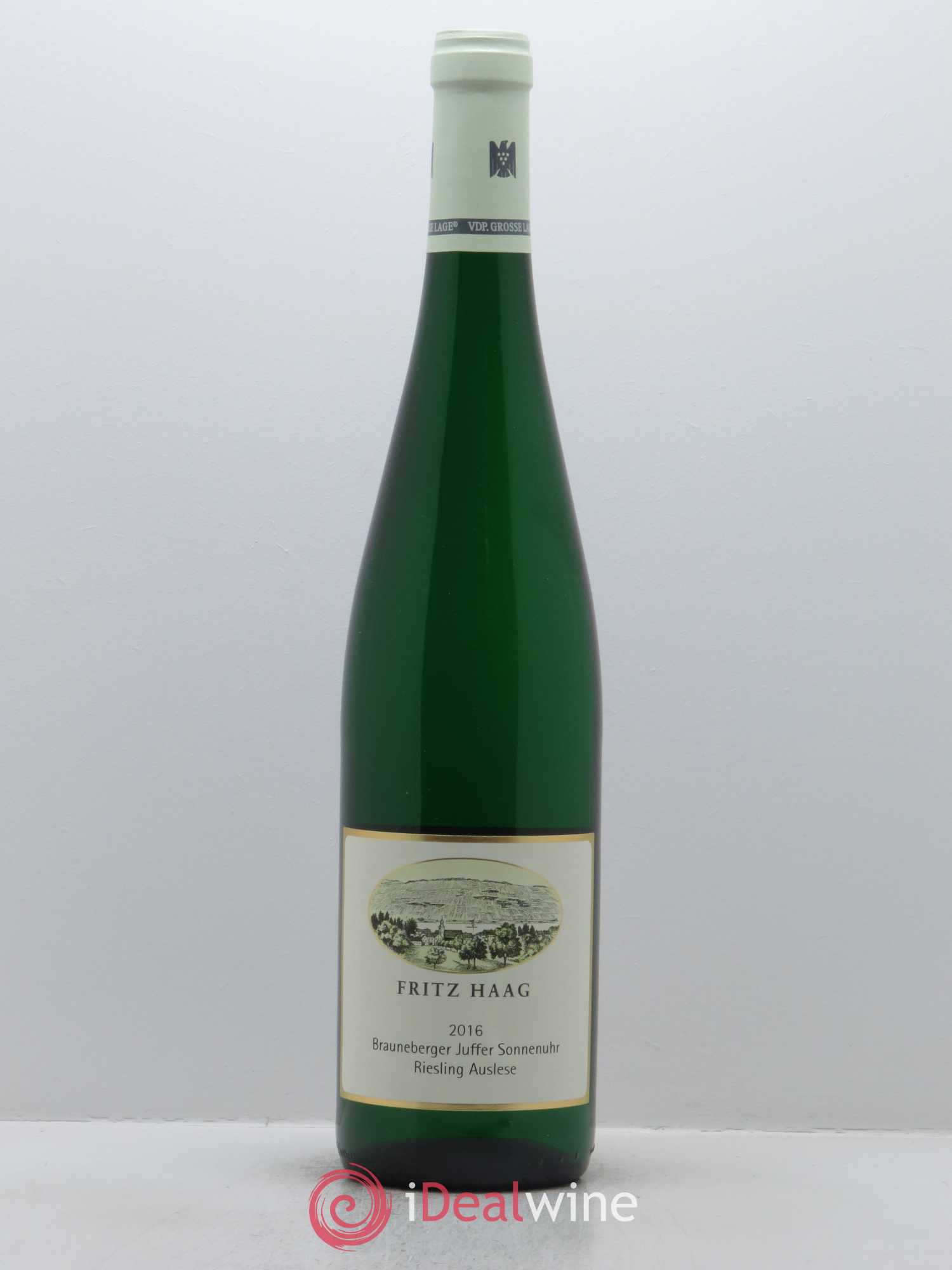 Riesling Fritz Haag Brauneberger Juffer Sonnenuhr Auslese 2016 - Lot de 1 bouteille - 0