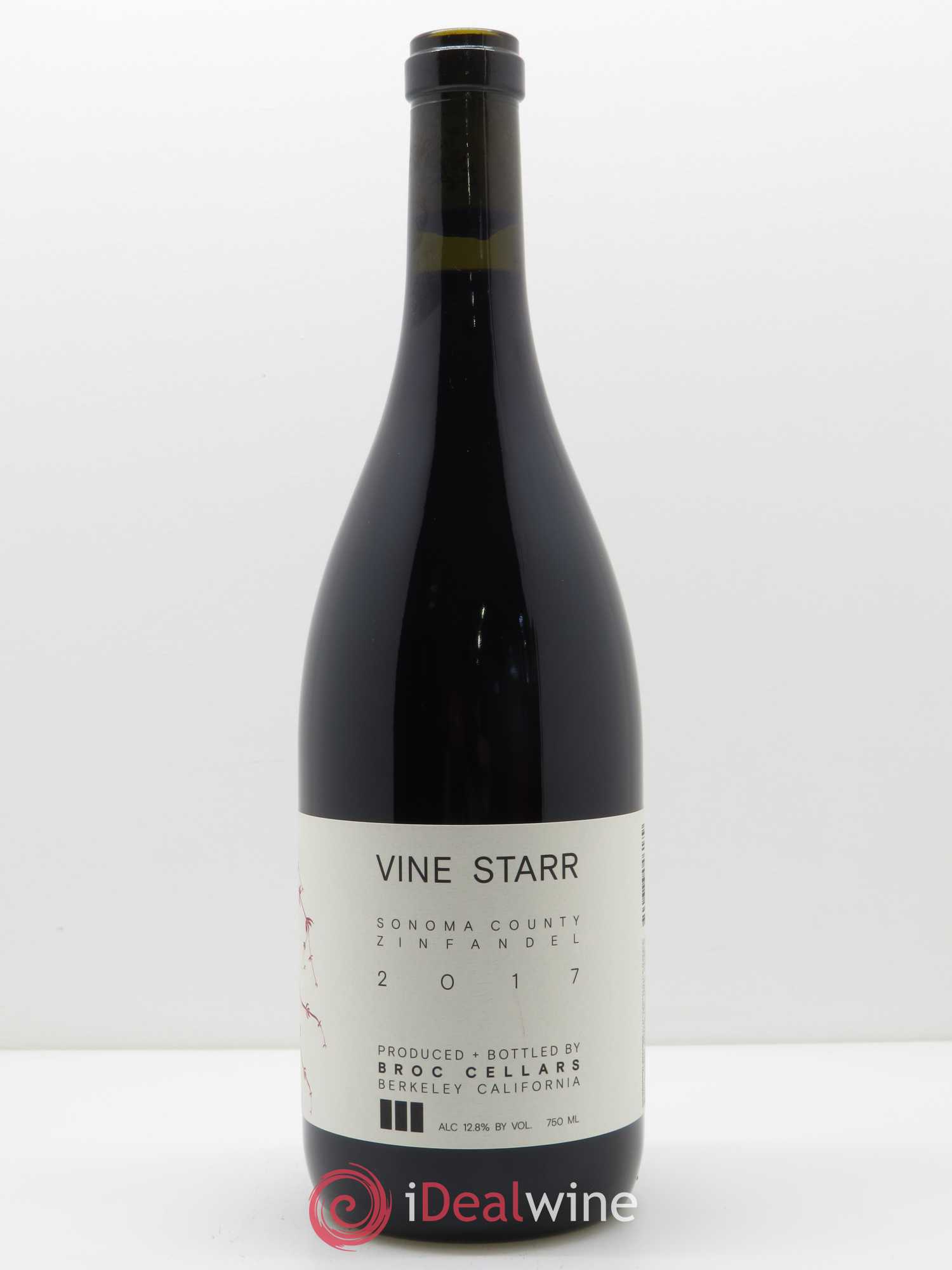 Sonoma Vine Starr Zifandel Broc Cellars 2017 - Lot de 1 bouteille - 0