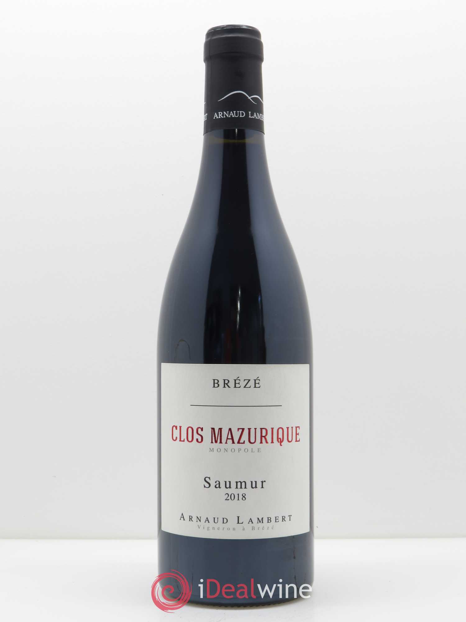 Saumur Clos Mazurique Arnaud Lambert 2018 - Lot de 1 bouteille - 0