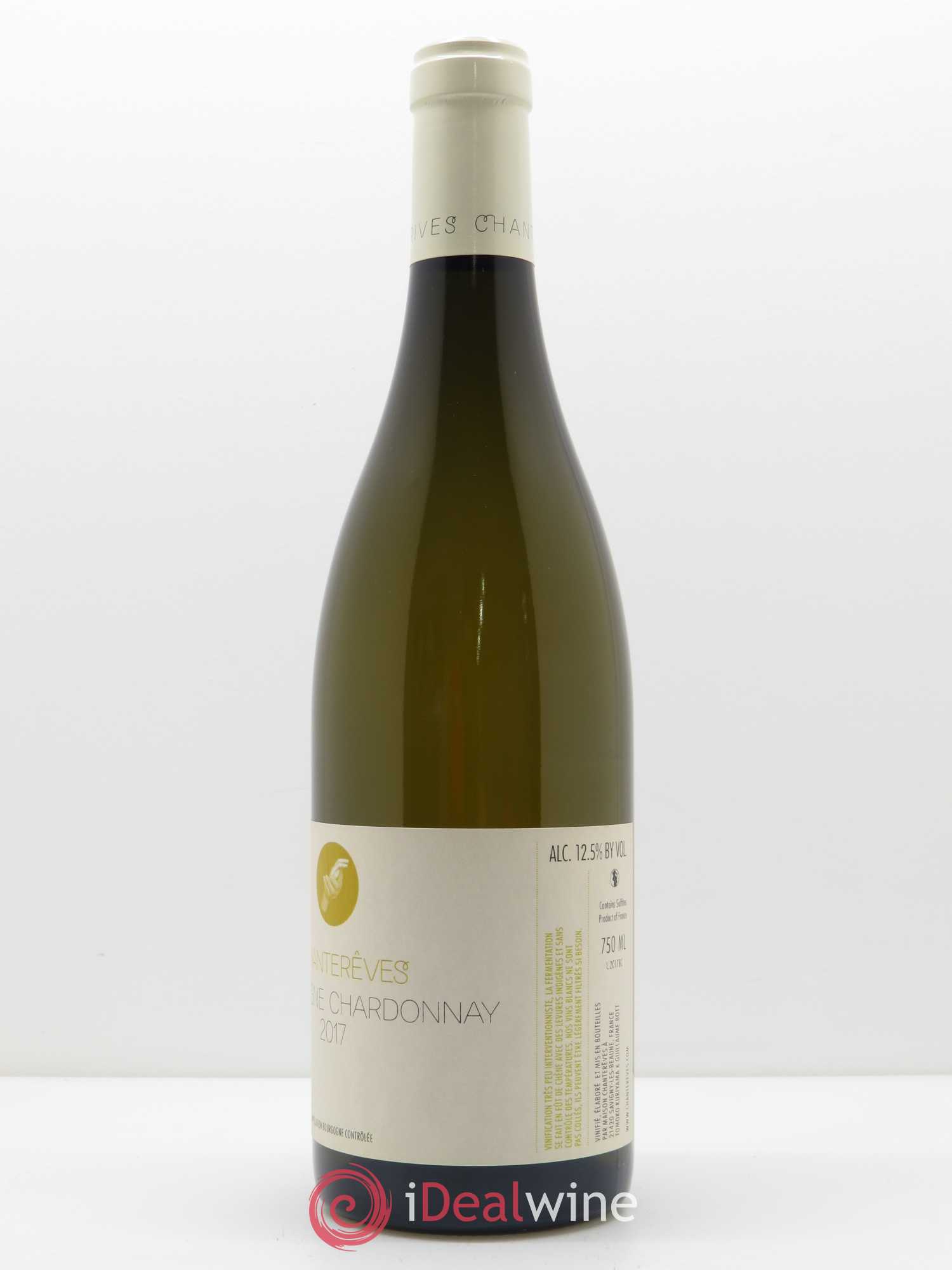 Bourgogne Chardonnay Chanterêves 2017 - Lot de 1 bouteille - 1