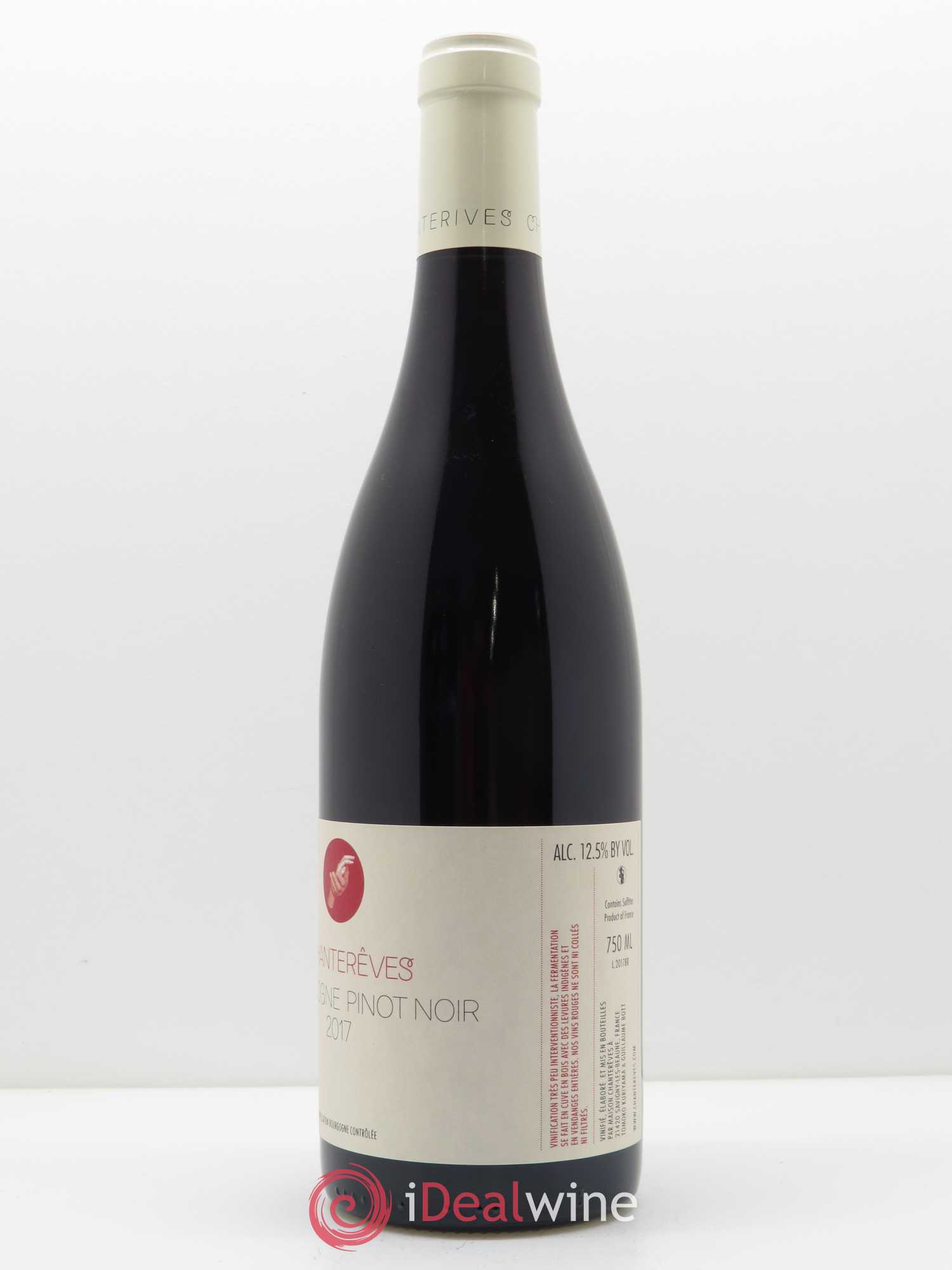 Bourgogne Pinot Noir Chanterêves 2017 - Posten von 1 Flasche - 1