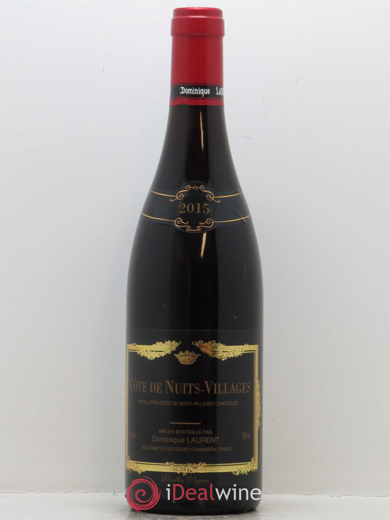 Côte de Nuits-Villages Vieilles vignes Dominique Laurent 2015 - Lot de 1 bouteille - 0