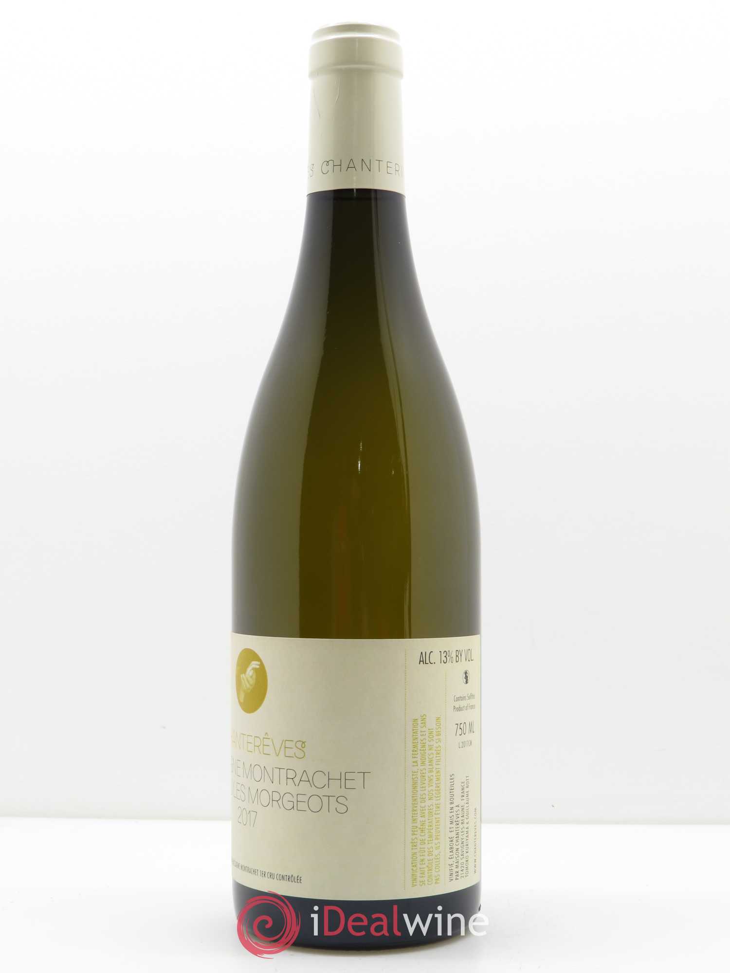 Chassagne-Montrachet 1er Cru Les Morgeots Chanterêves 2017 - Lot de 1 bouteille - 1