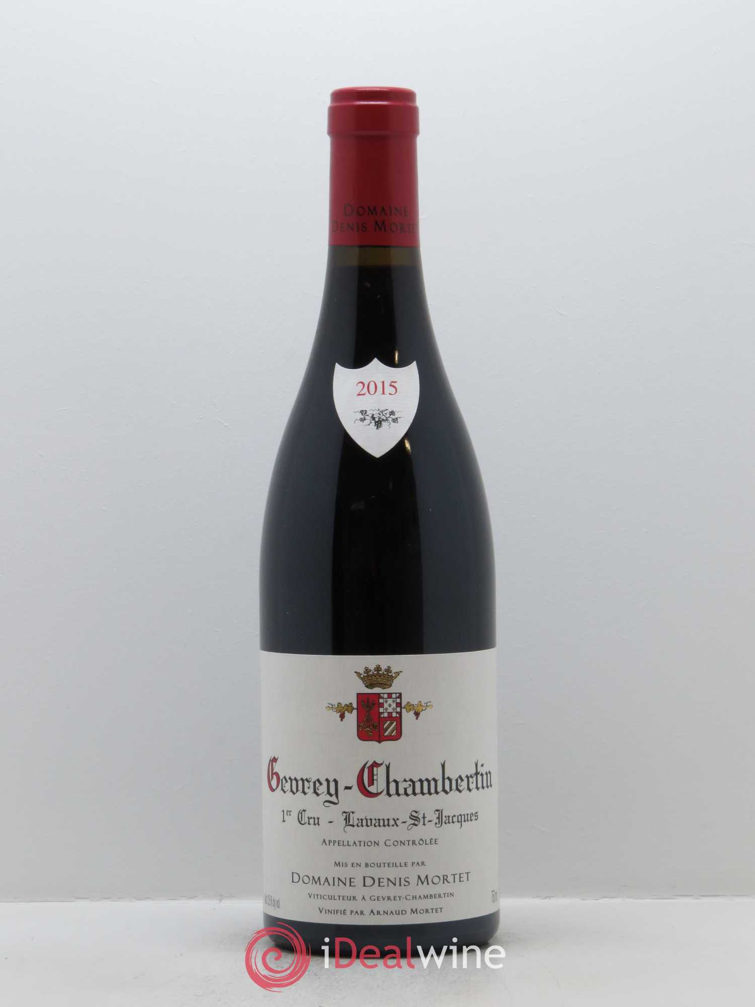 Gevrey-Chambertin 1er Cru Lavaux Saint Jacques Denis Mortet (Domaine) 2015 - Lot de 1 bouteille - 0