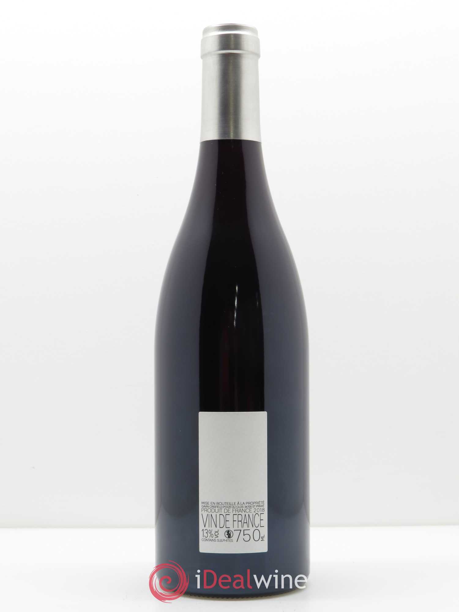 Coteaux du Languedoc Gavin Crisfield Cinsault 2018 - Lot de 1 bouteille - 1