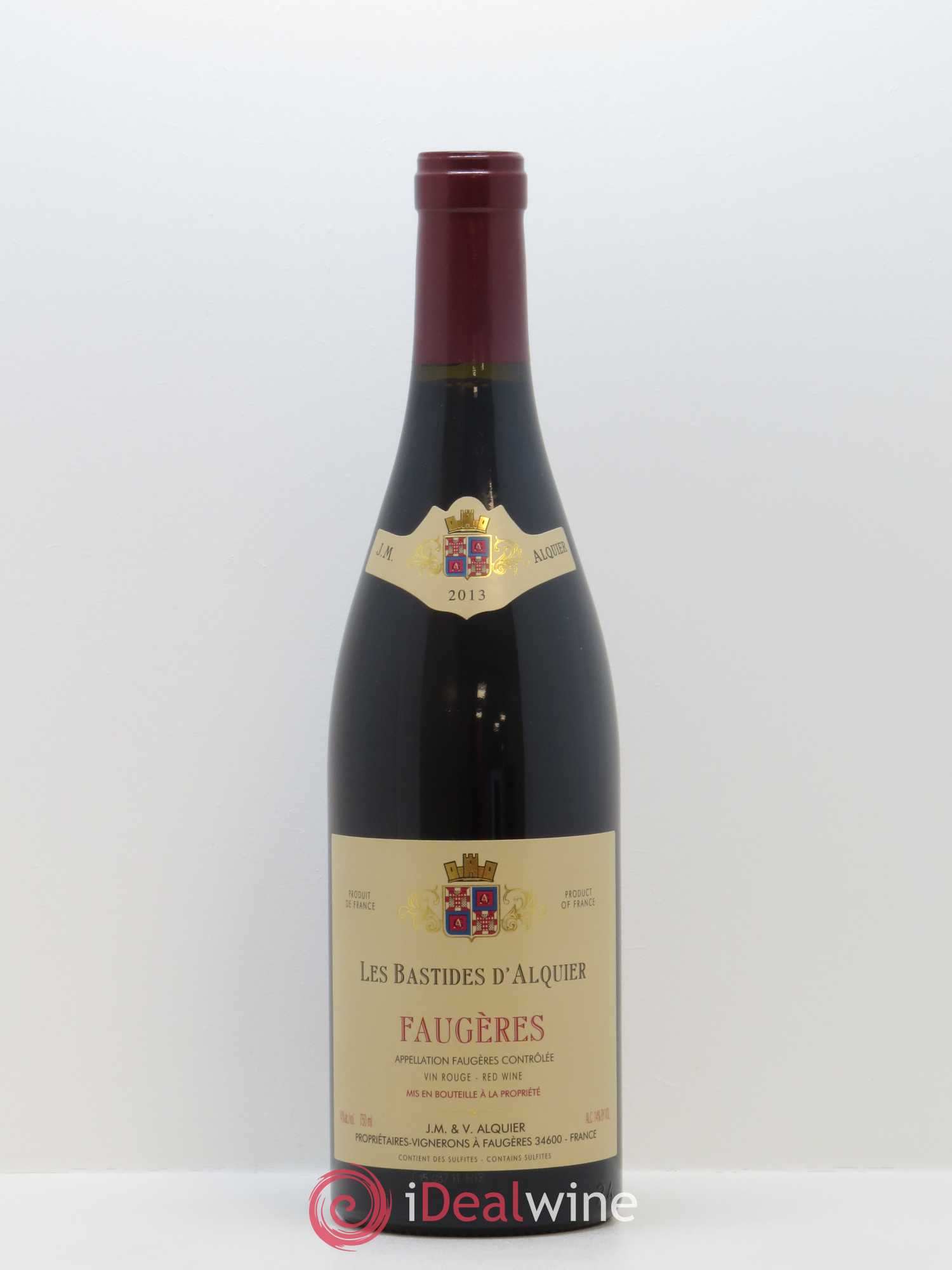 Faugères Domaine Jean-Michel Alquier Les Bastides d'Alquier 2013 - Lot de 1 bouteille - 0
