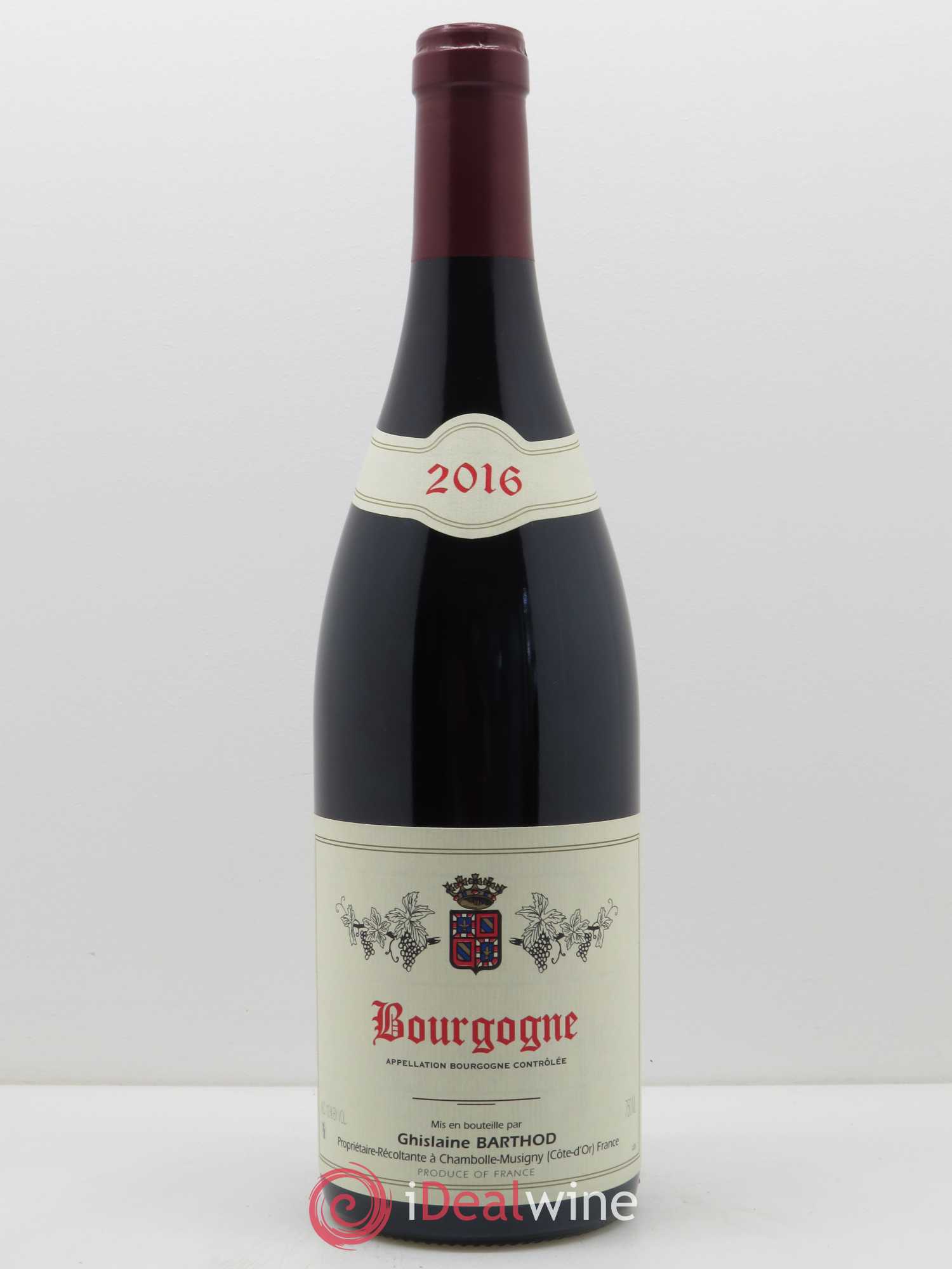 Bourgogne Ghislaine Barthod 2016 - Lot de 1 bouteille - 0