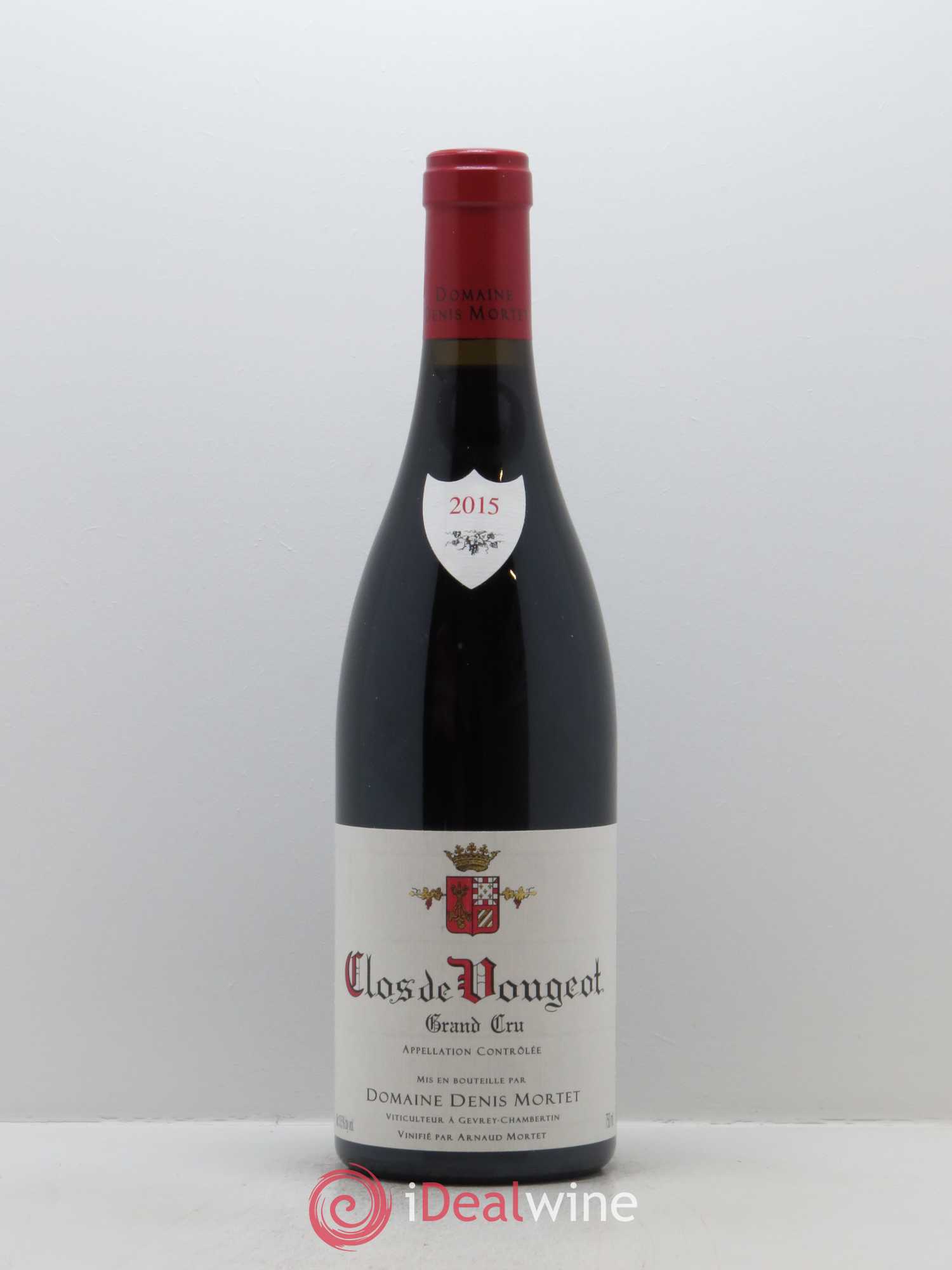 Clos de Vougeot Grand Cru Denis Mortet (Domaine) 2015 - Lot de 1 bouteille - 0