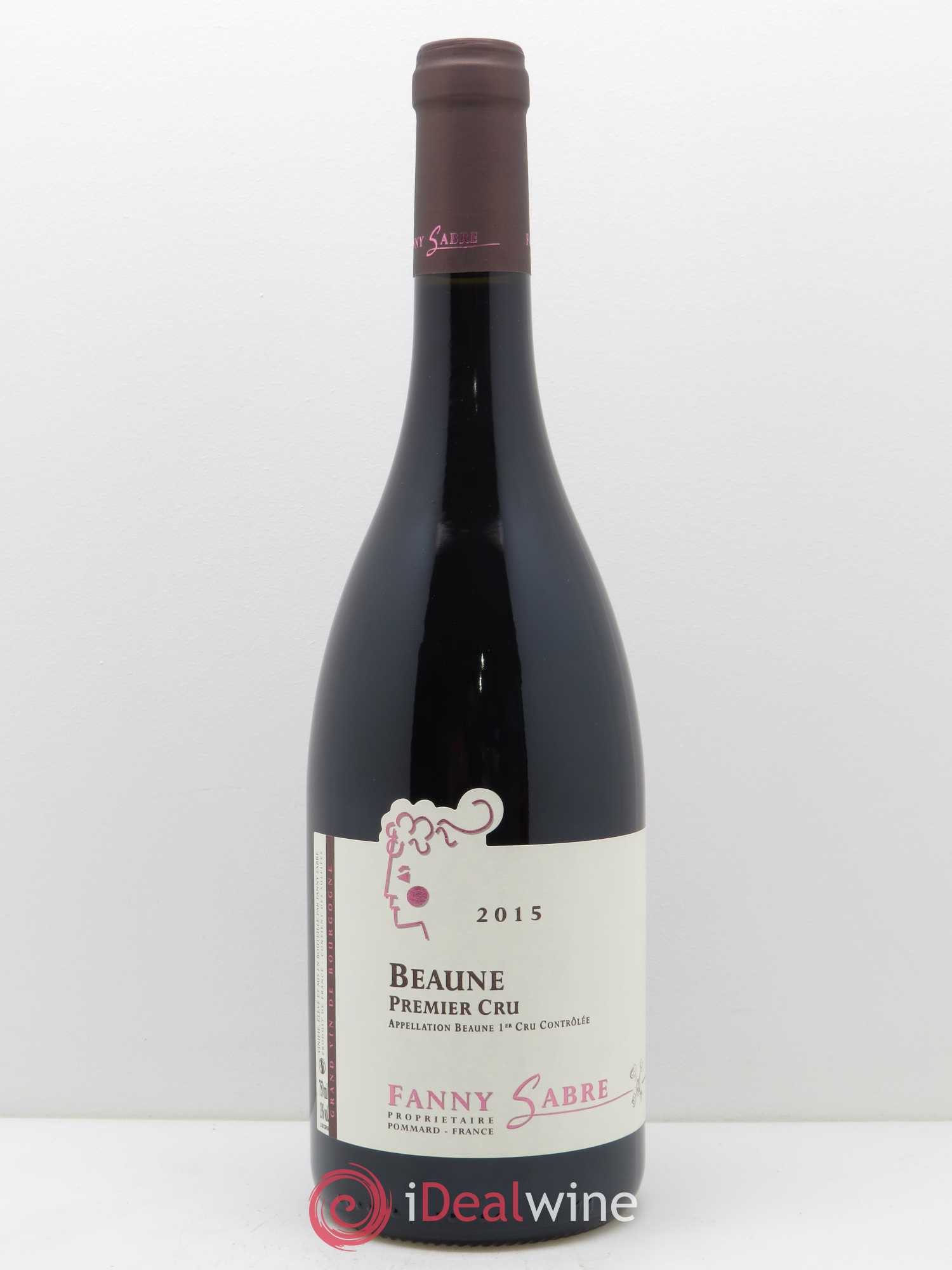 Beaune 1er Cru Fanny Sabre 2015 - Lot de 1 bouteille - 1