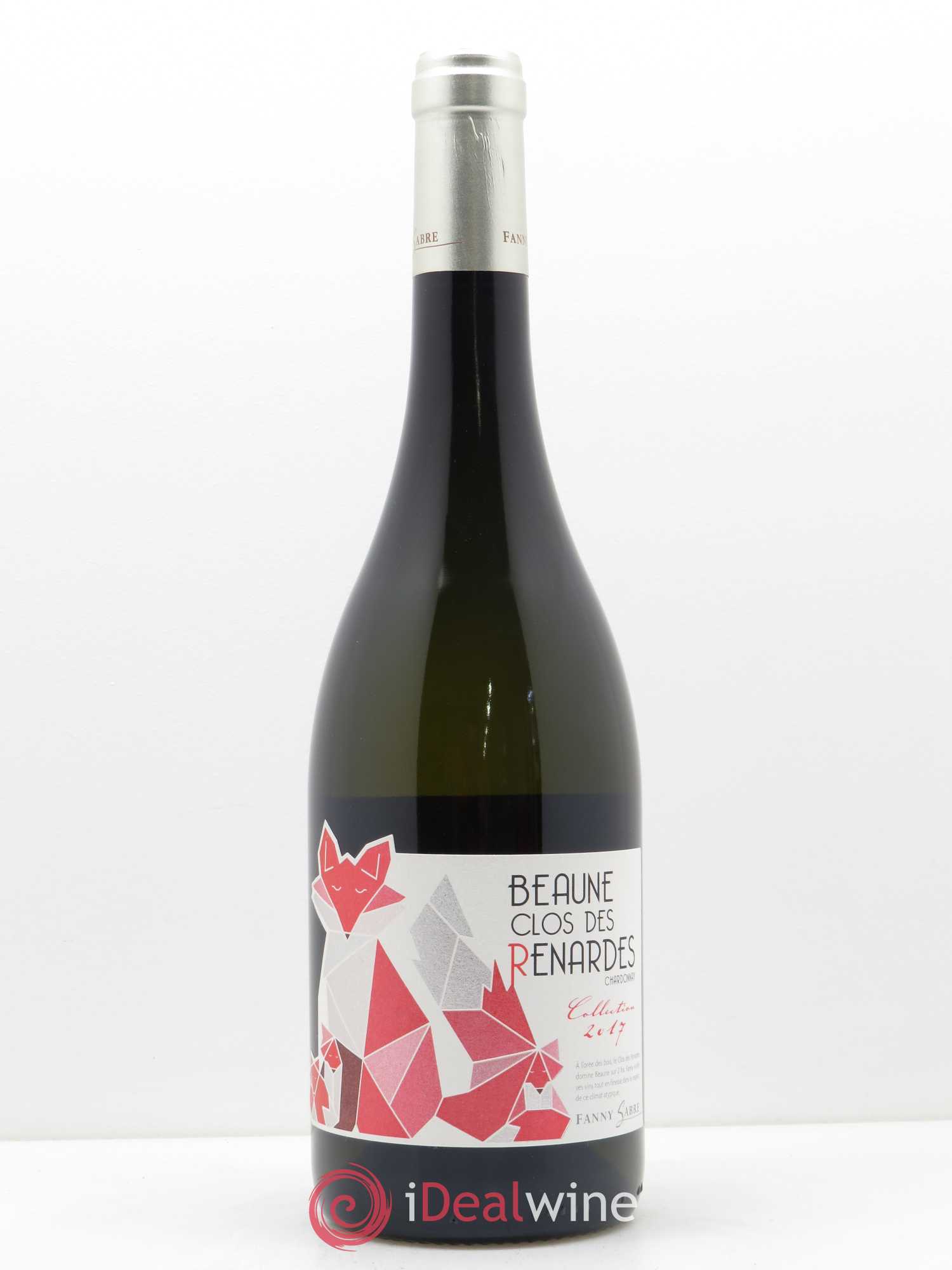 Beaune Clos des Renardes Chardonnay Fanny Sabre 2017 - Lot de 1 bouteille - 0