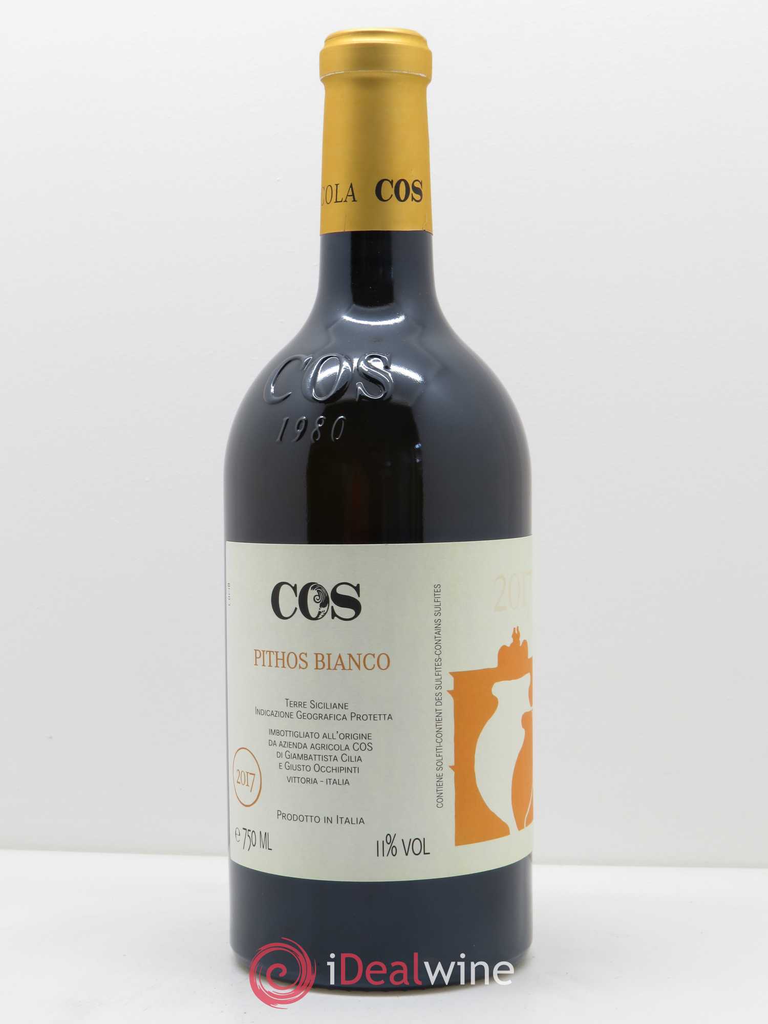 Terre Siciliane IGP Azienda Agricola Cos Pithos 2017 - Lot de 1 bouteille - 1