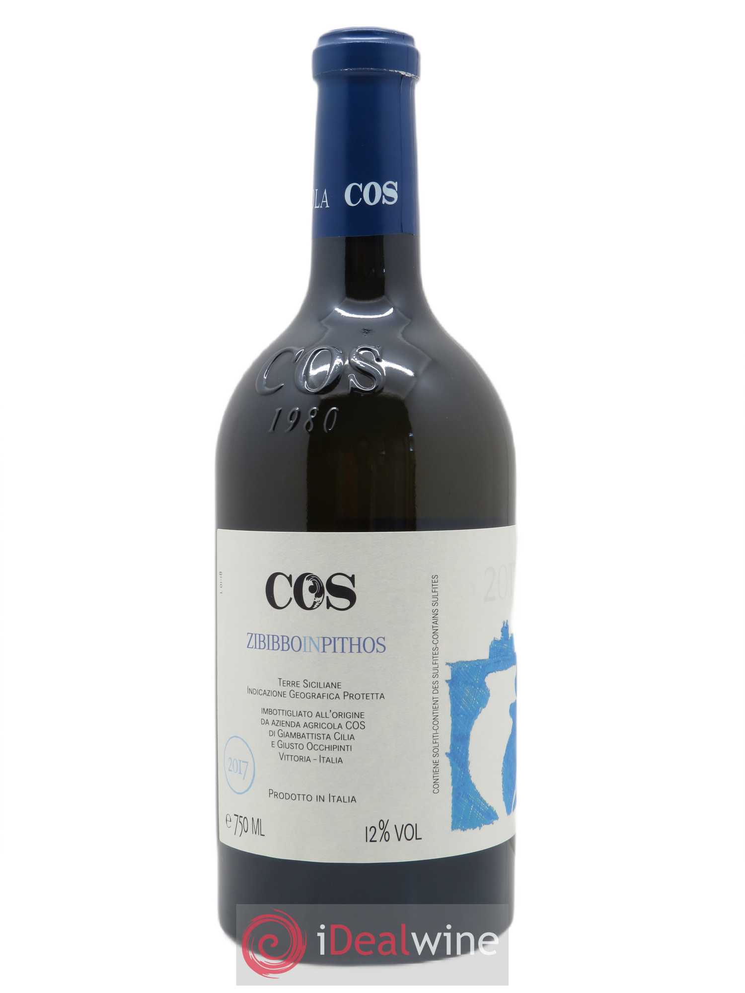 Terre Siciliane IGP Azienda Agricola Cos Zibibbo in Pithos 2017 - Lot de 1 bouteille - 2