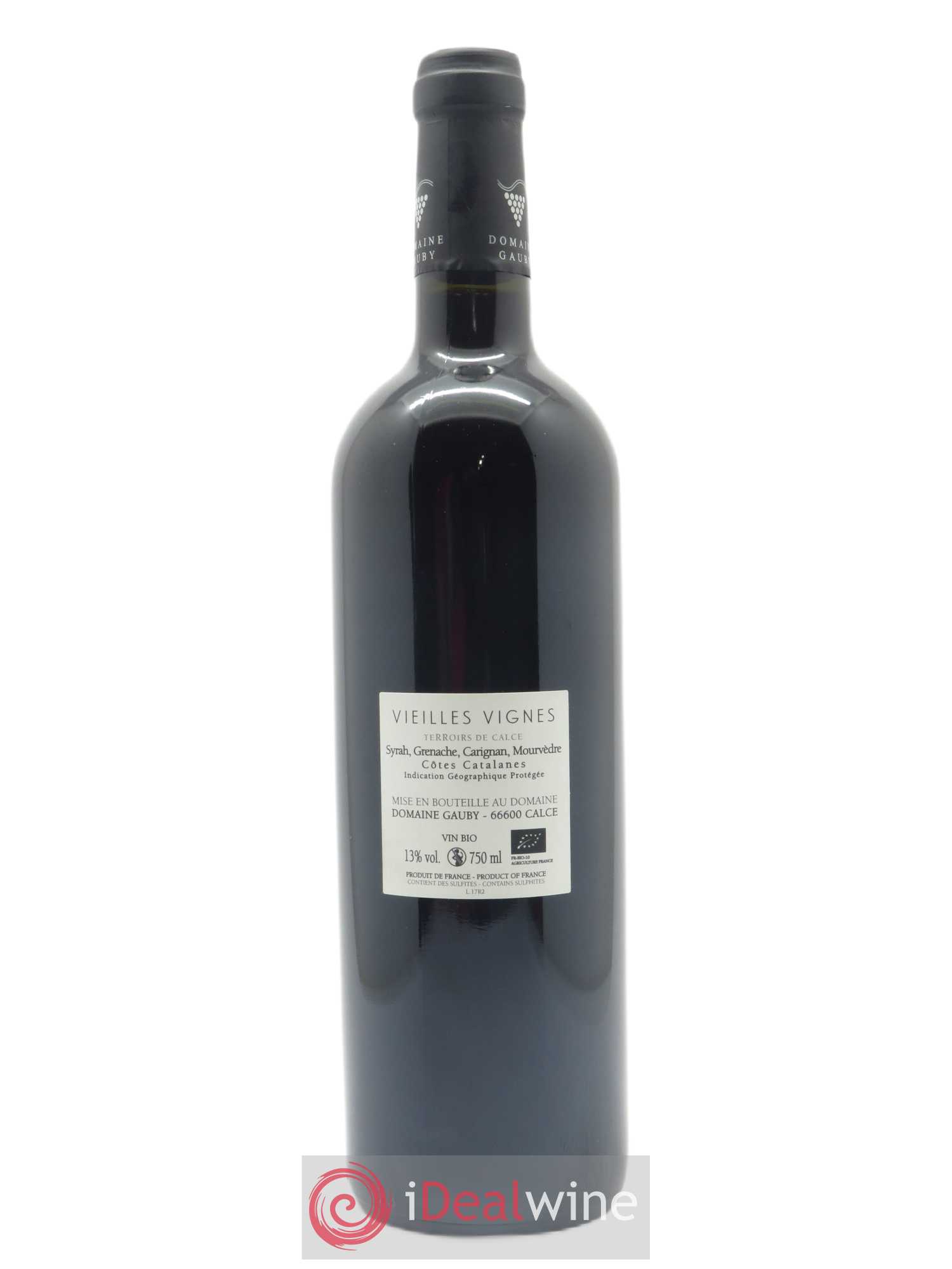 Côtes Catalanes  Vieilles Vignes Gauby (Domaine) 2017 - Lot de 1 bouteille - 1