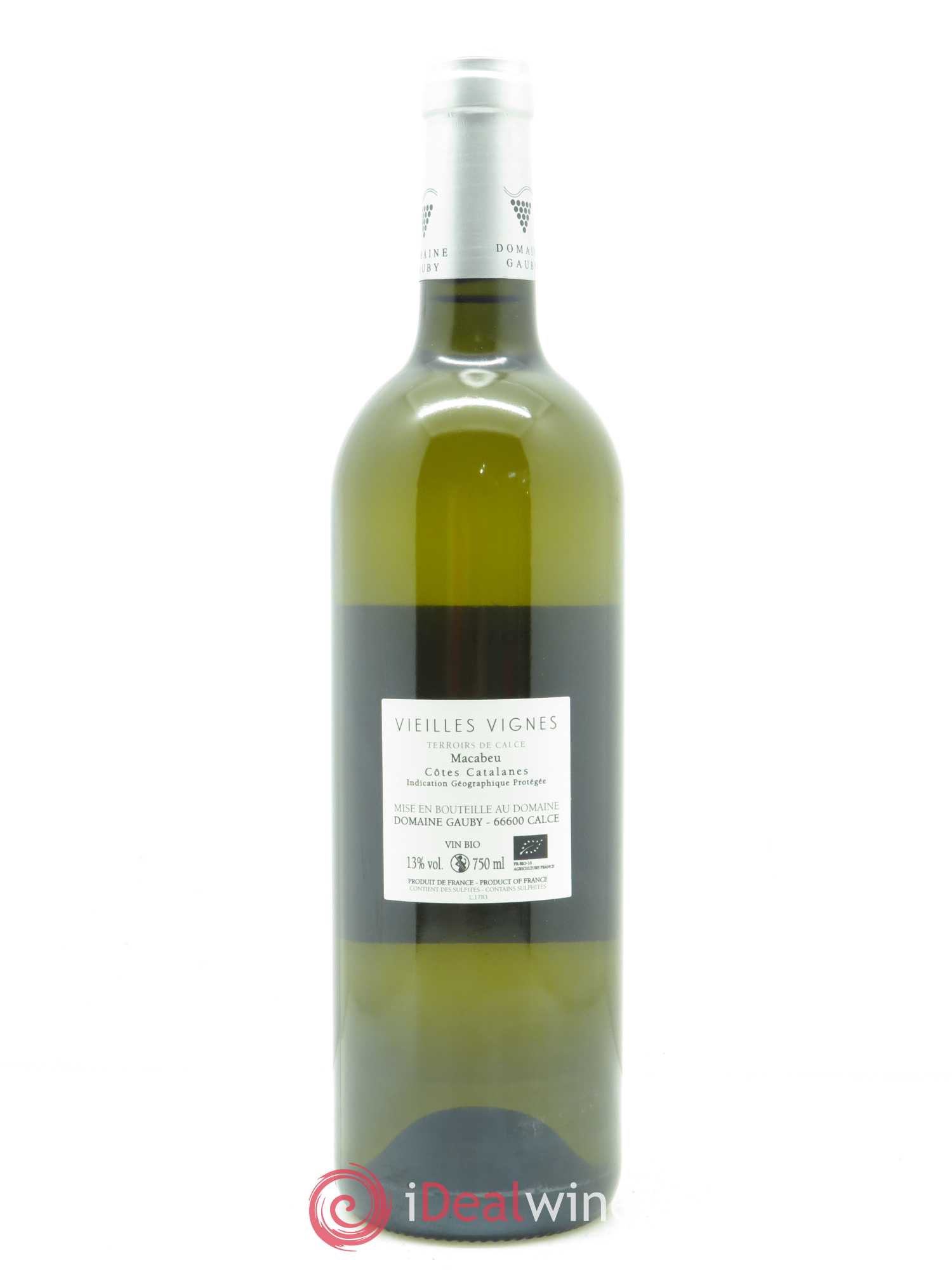Côtes Catalanes Vieilles vignes Gauby (Domaine) 2017 - Lot de 1 bouteille - 1