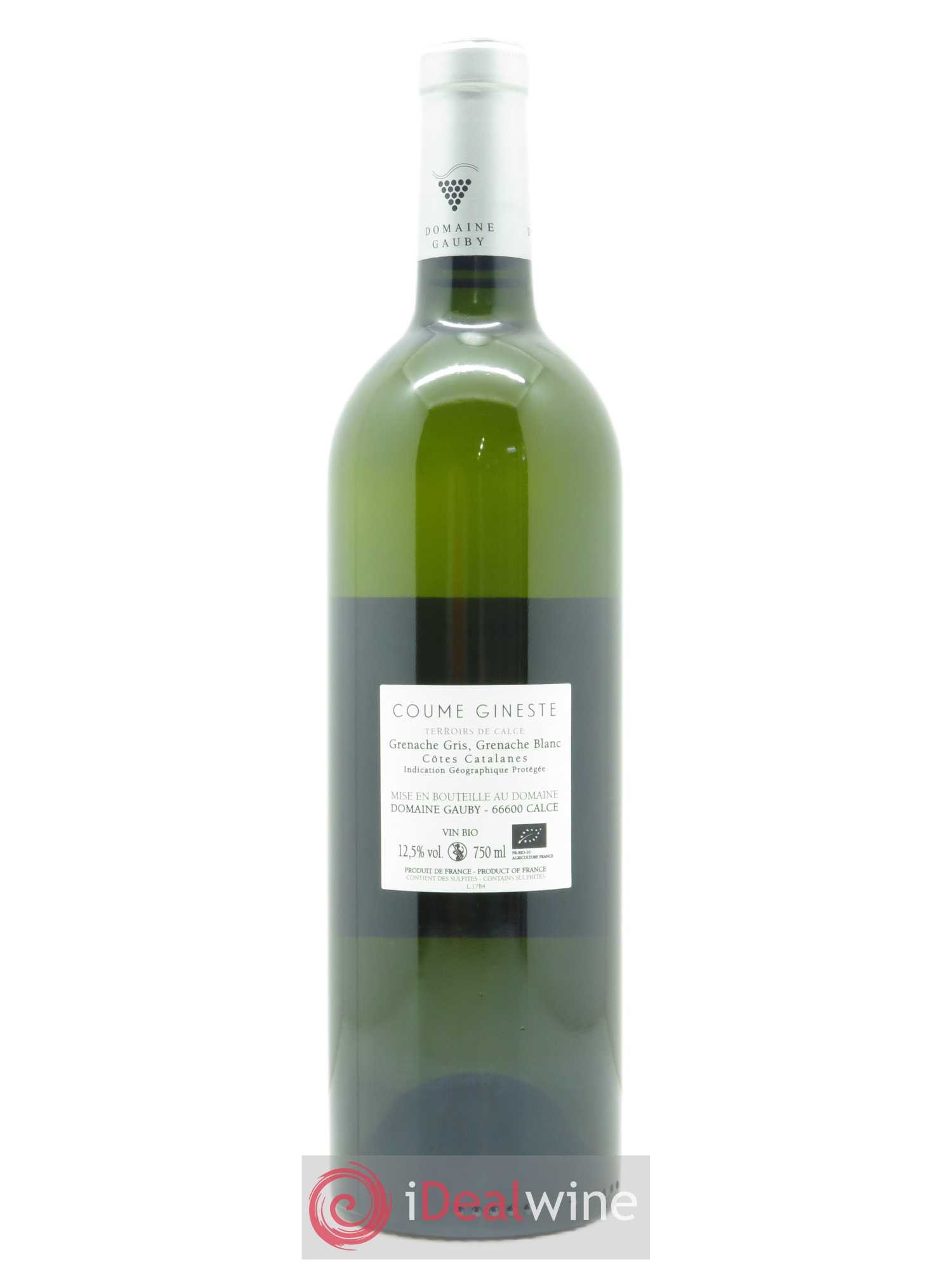 Côtes Catalanes Coume Gineste Gauby (Domaine) 2017 - Lot de 1 bouteille - 1