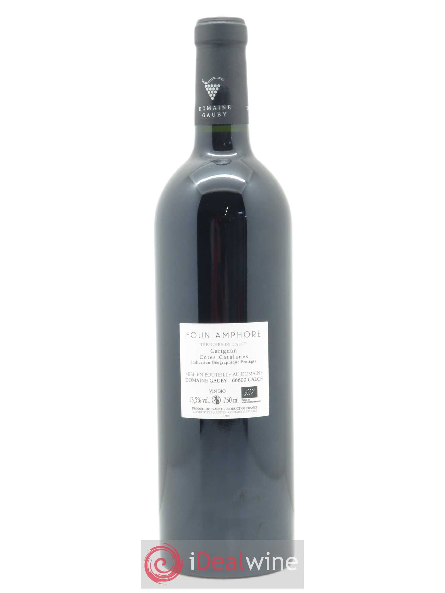 Côtes Catalanes  Foun Amphore Gauby (Domaine) 2017 - Lot de 1 bouteille - 2