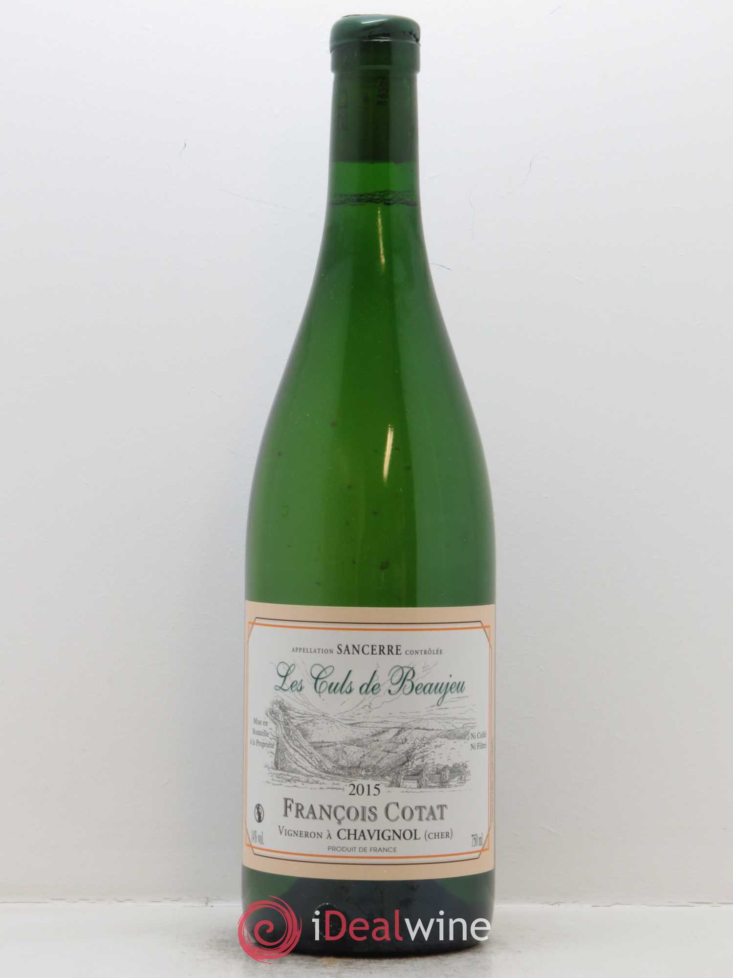 Sancerre Les Culs de Beaujeu François Cotat 2015 - Lot de 1 bouteille - 0