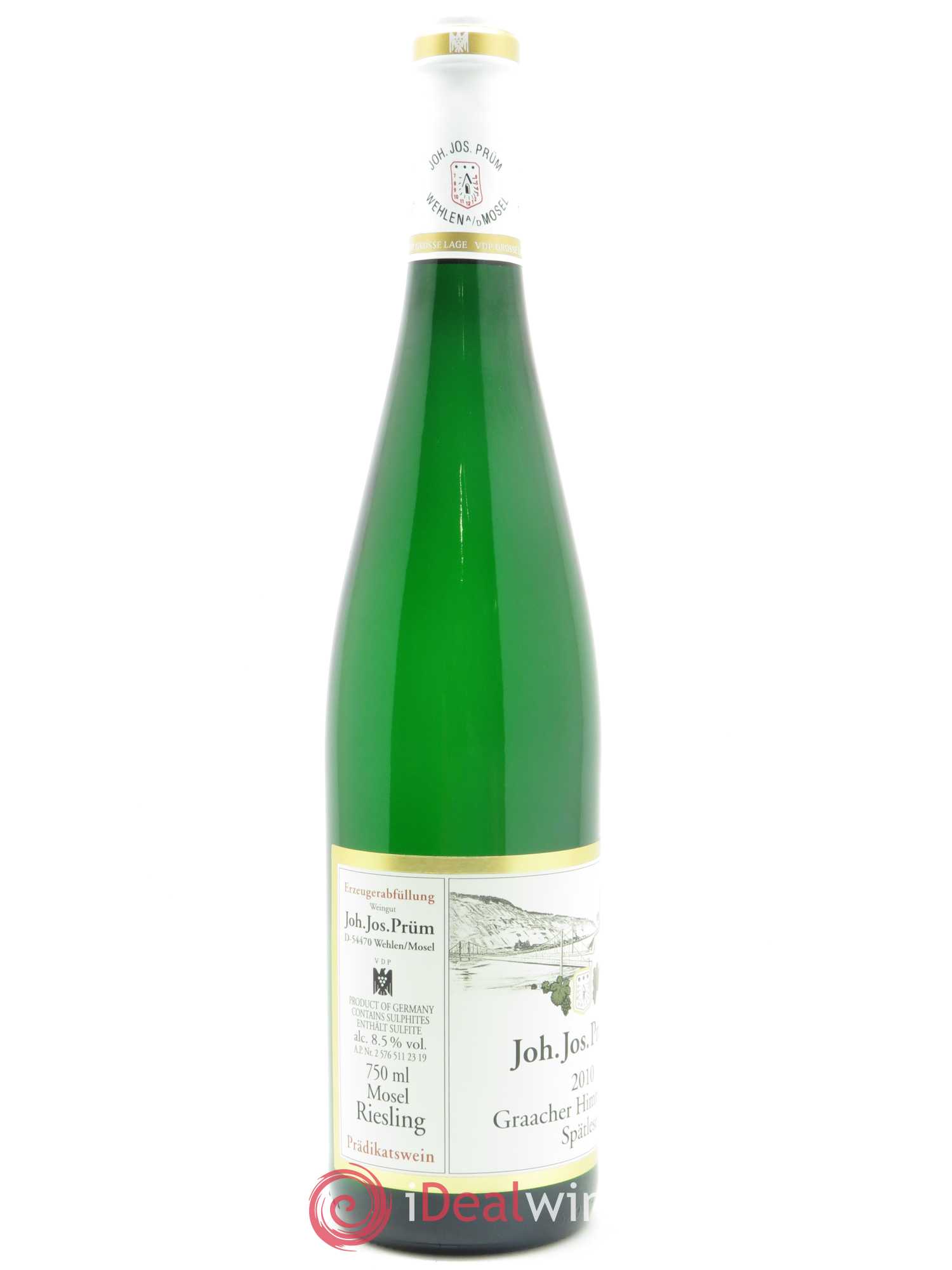 Riesling Joh. Jos. Prum Graacher Himmelreich Spatlese 2010 - Lot of 1 bottle - 1