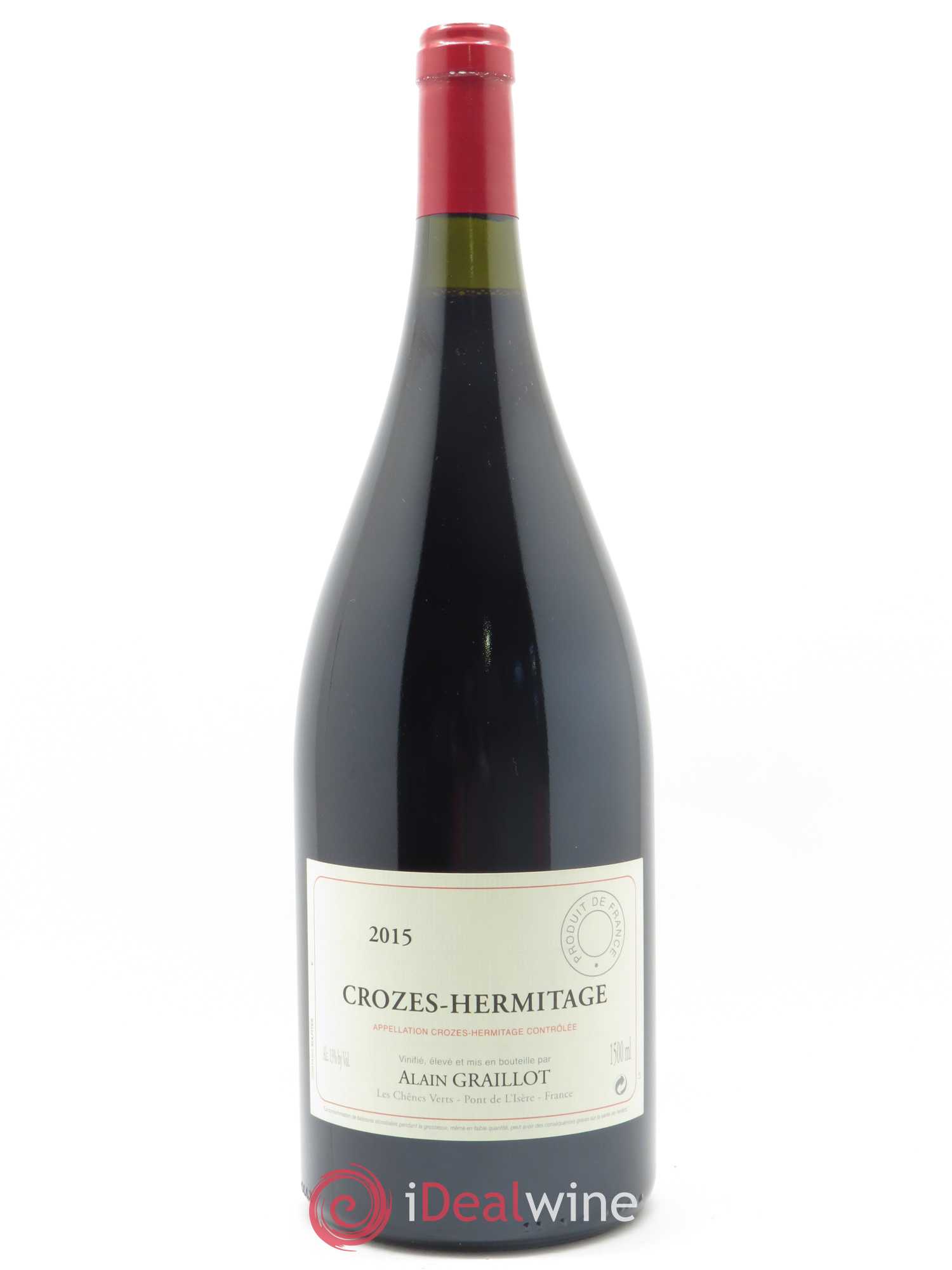 Crozes-Hermitage Domaine Graillot 2015 - Lot de 1 magnum - 0