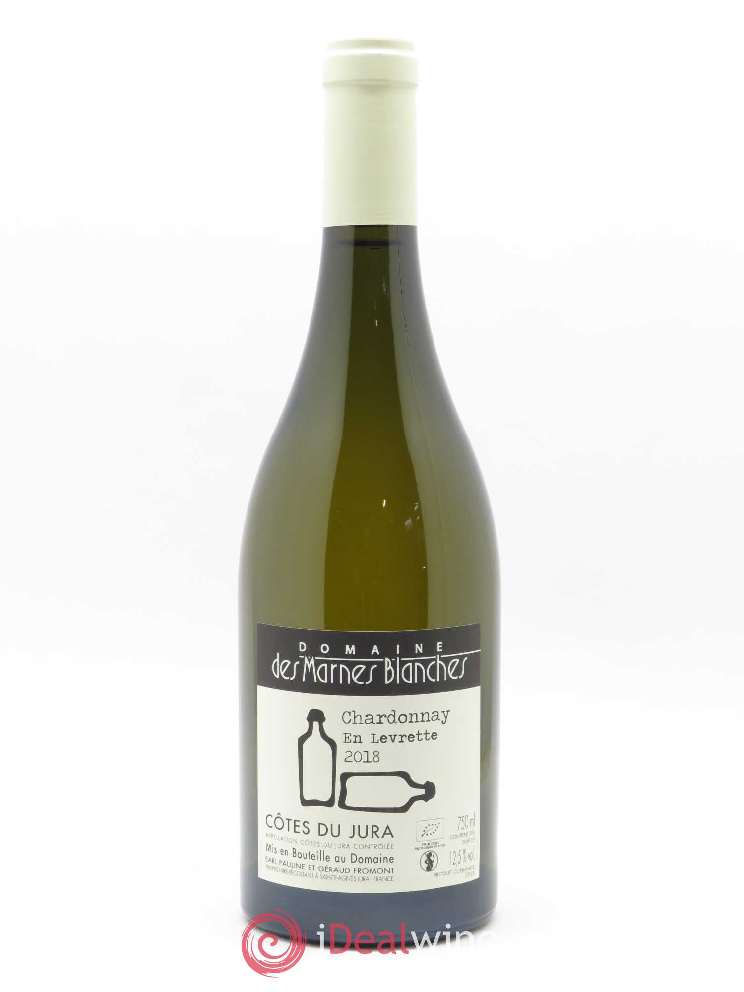 Côtes du Jura En Levrette Marnes Blanches (Domaine des) 2018 - Lot de 1 bouteille - 0