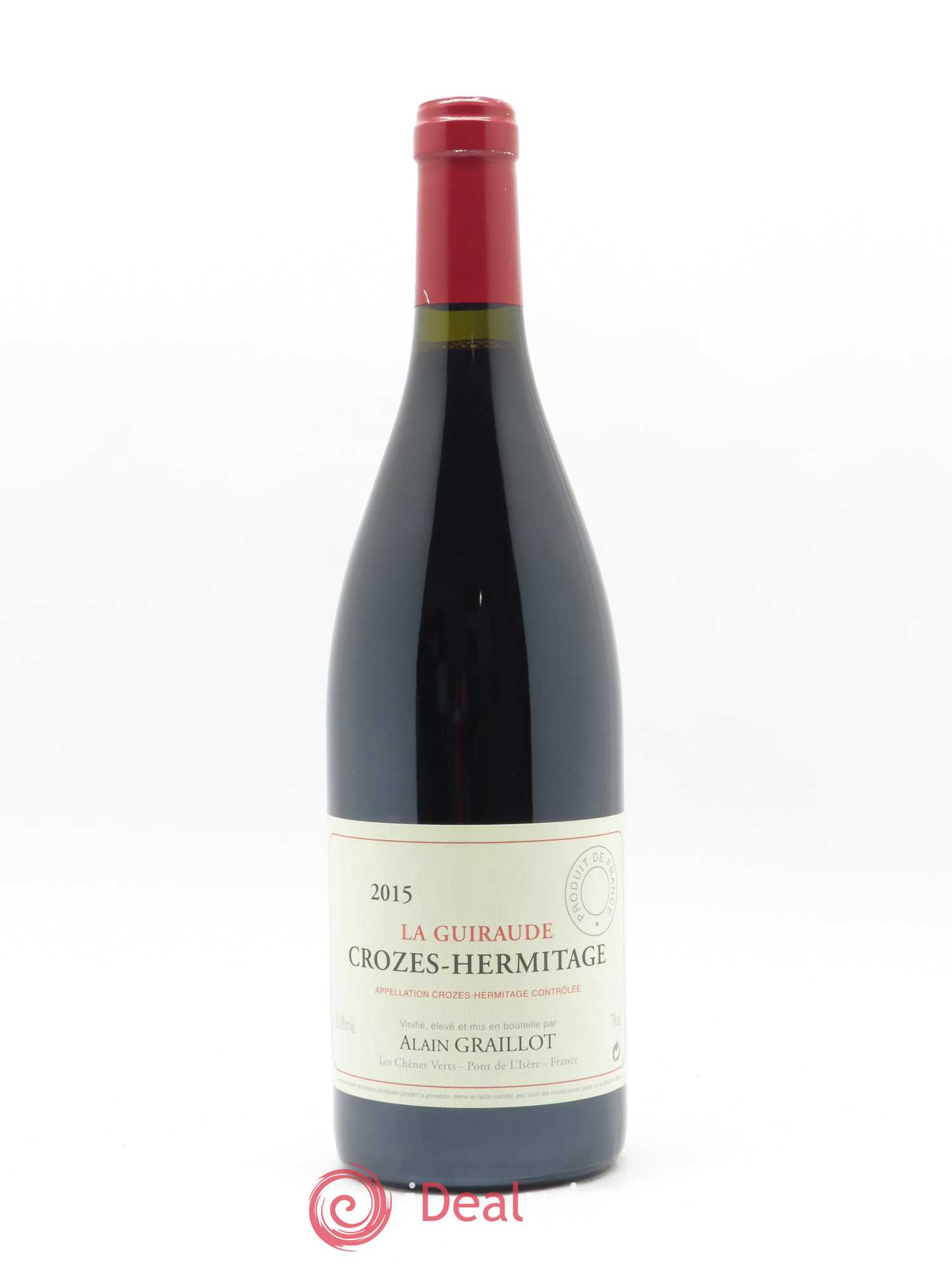 Crozes-Hermitage La Guiraude Domaine Graillot 2015 - Lot de 1 bouteille - 0
