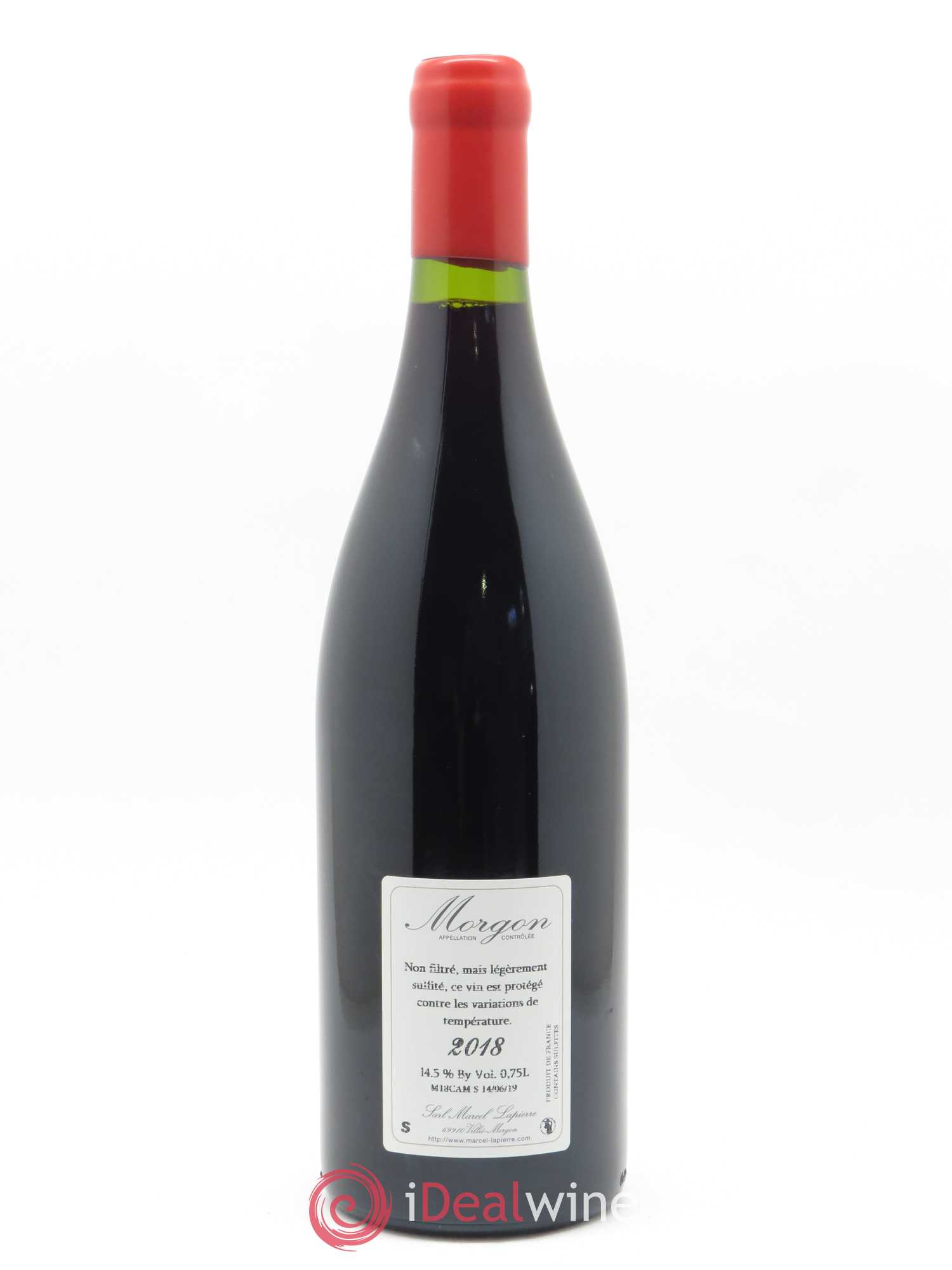 Morgon Roche du Py Camille Marcel Lapierre (Domaine) 2018 - Lot de 1 bouteille - 1