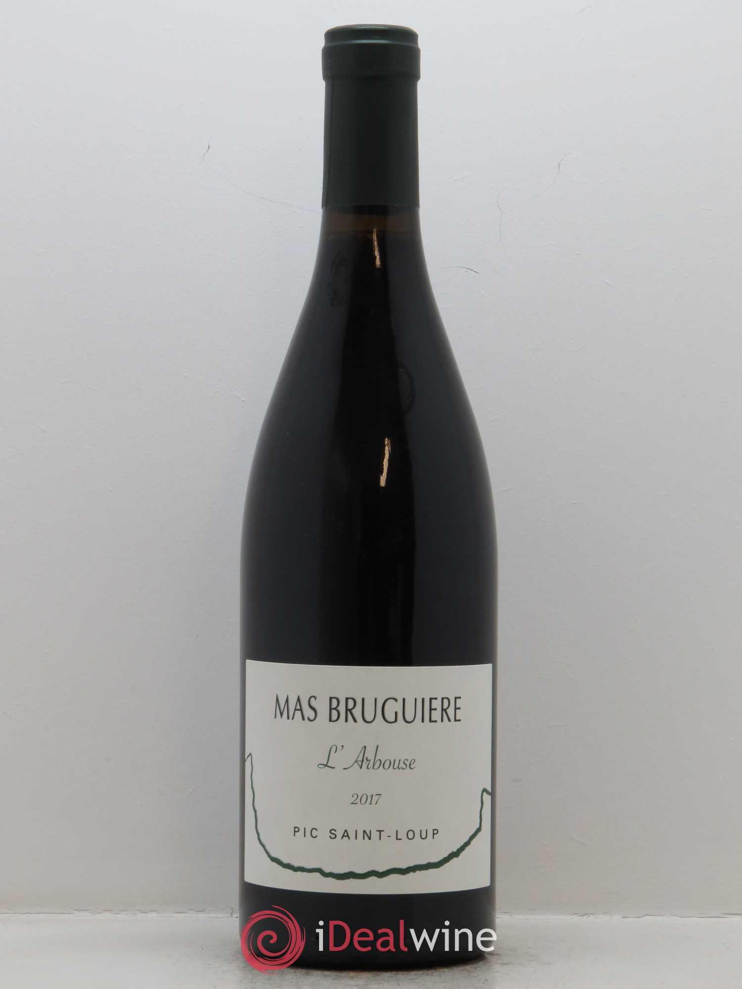 Pic Saint-Loup Mas Bruguière L'Arbouse Guilhem et Xavier Bruguière 2017 - Lot de 1 bouteille - 0