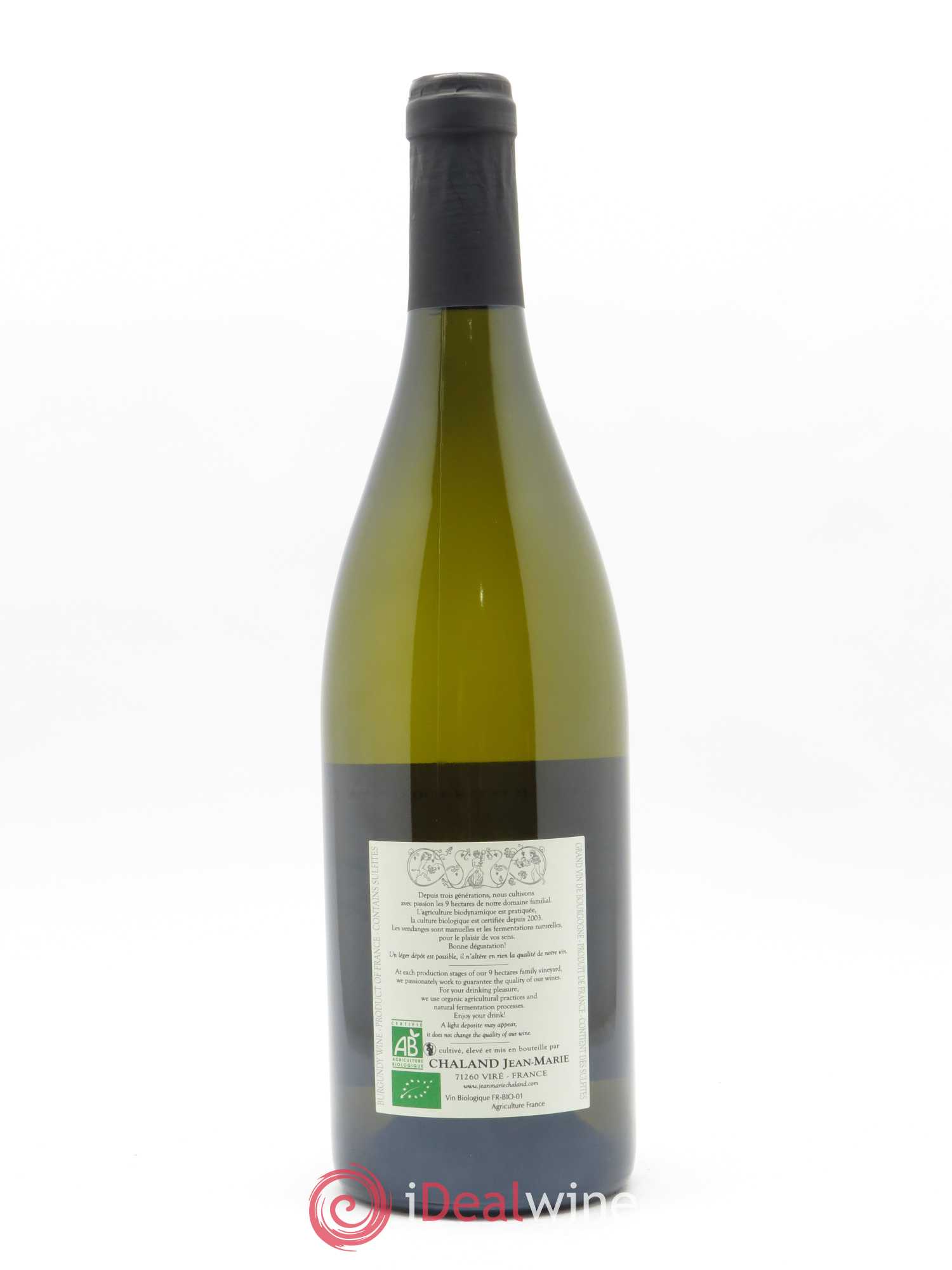 Mâcon Les Tilles Sainte-Barbe (Domaine) 2018 - Lot de 1 bouteille - 1