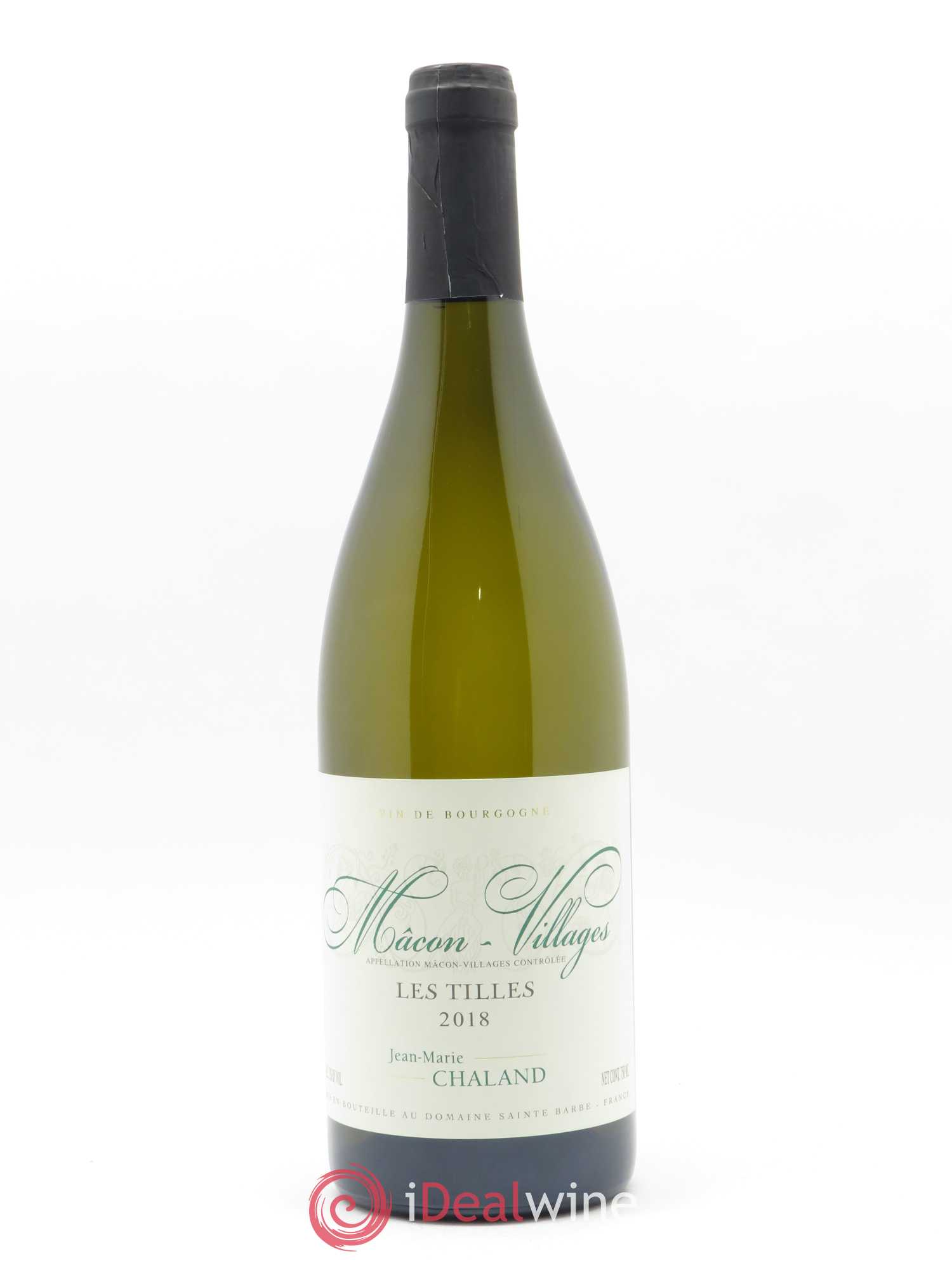 Mâcon Les Tilles Sainte-Barbe (Domaine) 2018 - Lot de 1 bouteille - 0