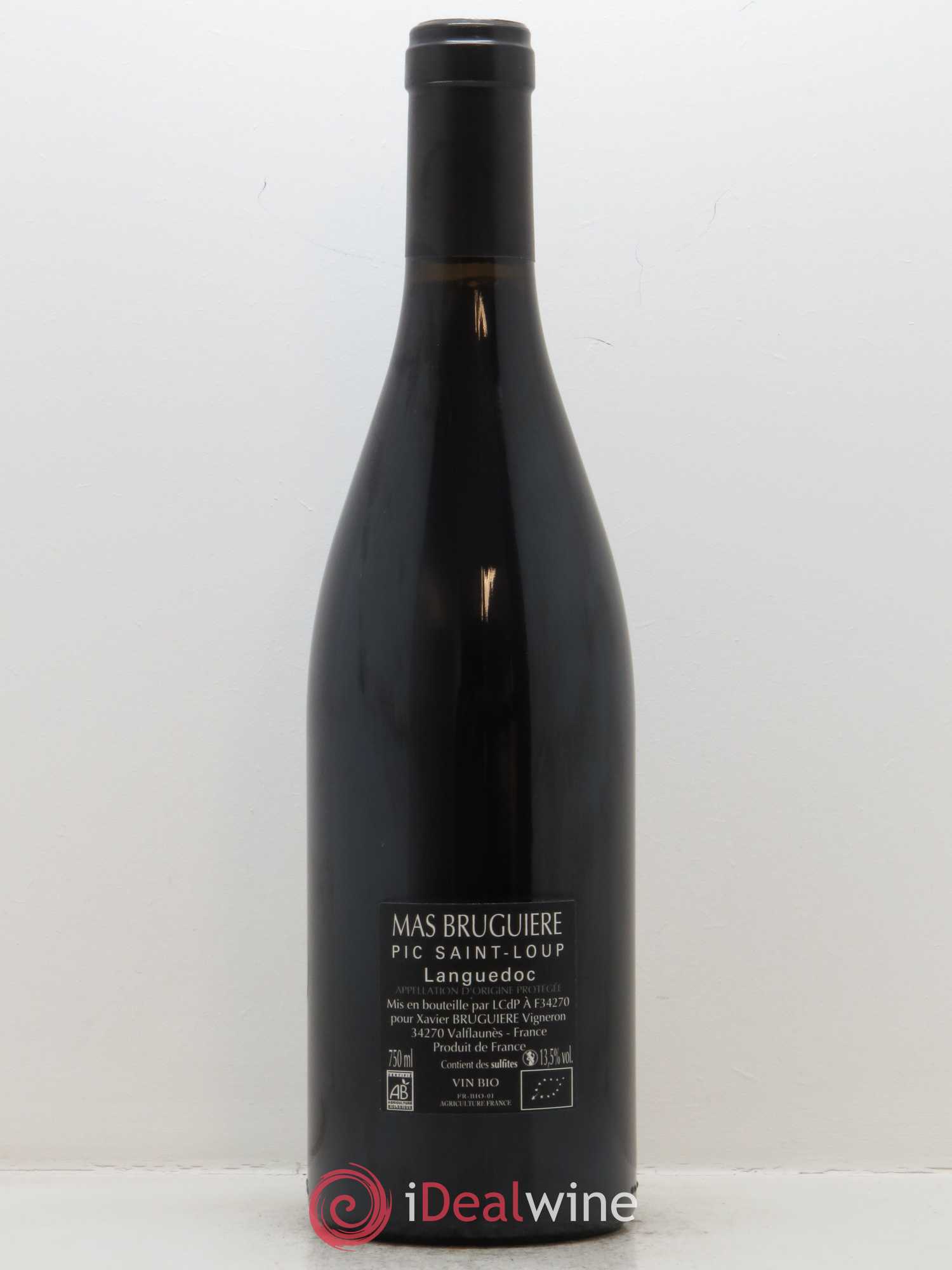 Pic Saint-Loup Mas Bruguière La Grenadière Guilhem et Xavier Bruguière 2016 - Lot de 1 bouteille - 1