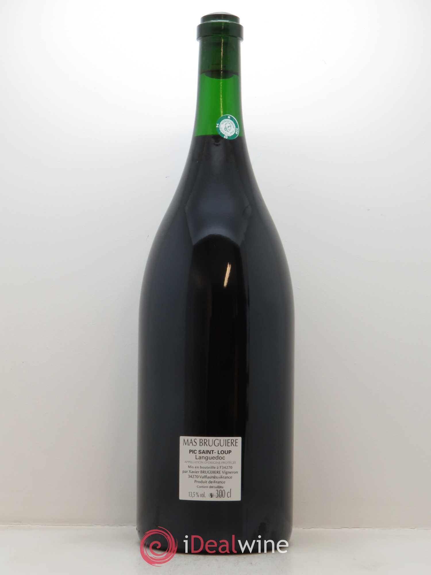 Pic Saint-Loup Mas Bruguière L'Arbouse Guilhem et Xavier Bruguière 2014 - Lot de 1 jeroboam - 1