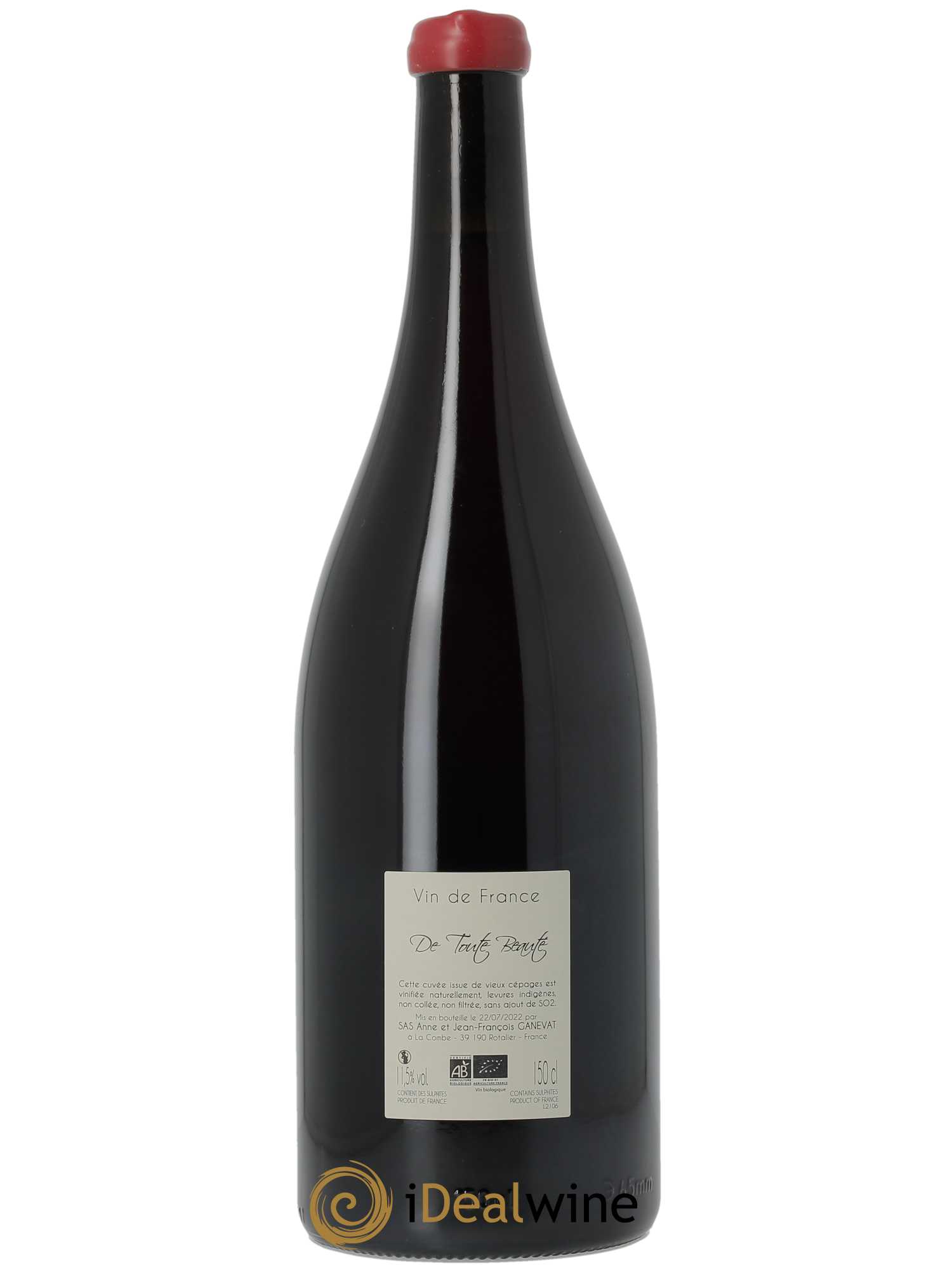 Vin de France De Toute Beauté Ganevat (Domaine)  - Posten von 1 Magnum - 1