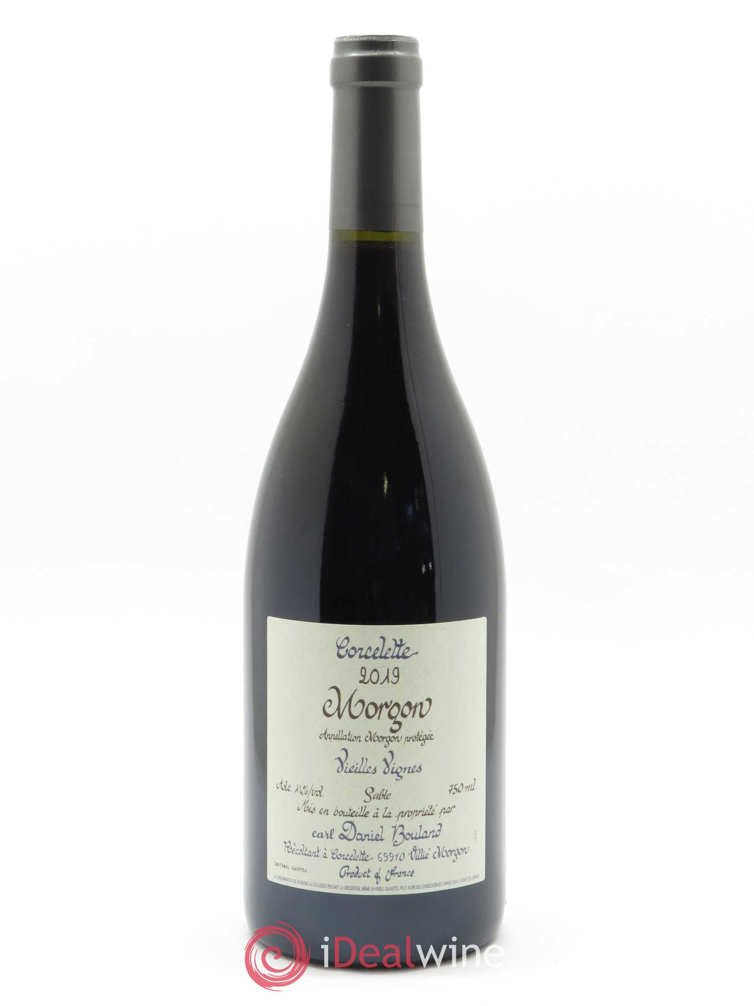 Morgon Corcelette Vieilles Vignes Sables Daniel Bouland (Domaine) 2019 - Lot de 1 bouteille - 0