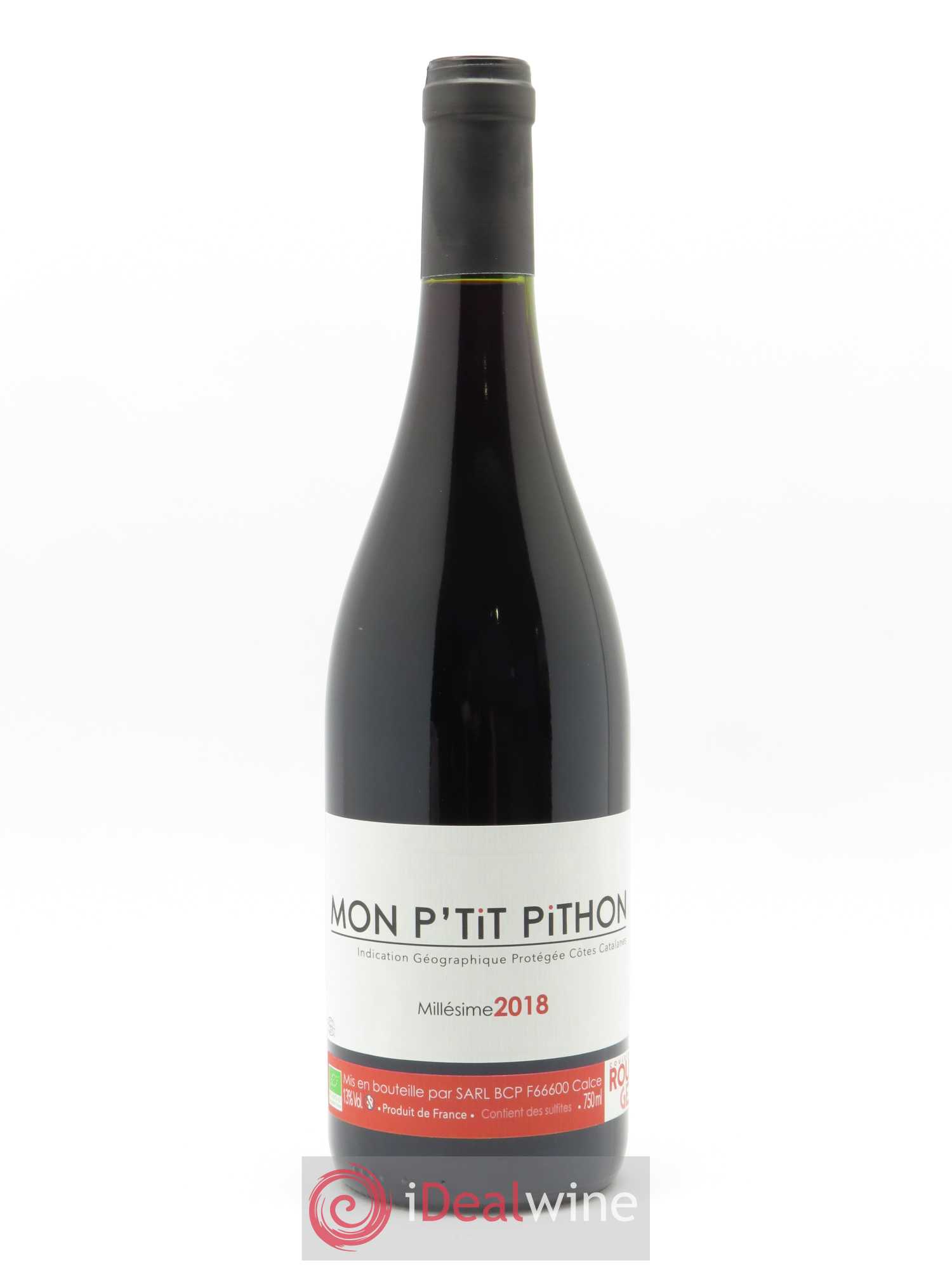 Côtes Catalanes Olivier Pithon Mon P'tit Pithon 2018 - Lot de 1 bouteille - 0