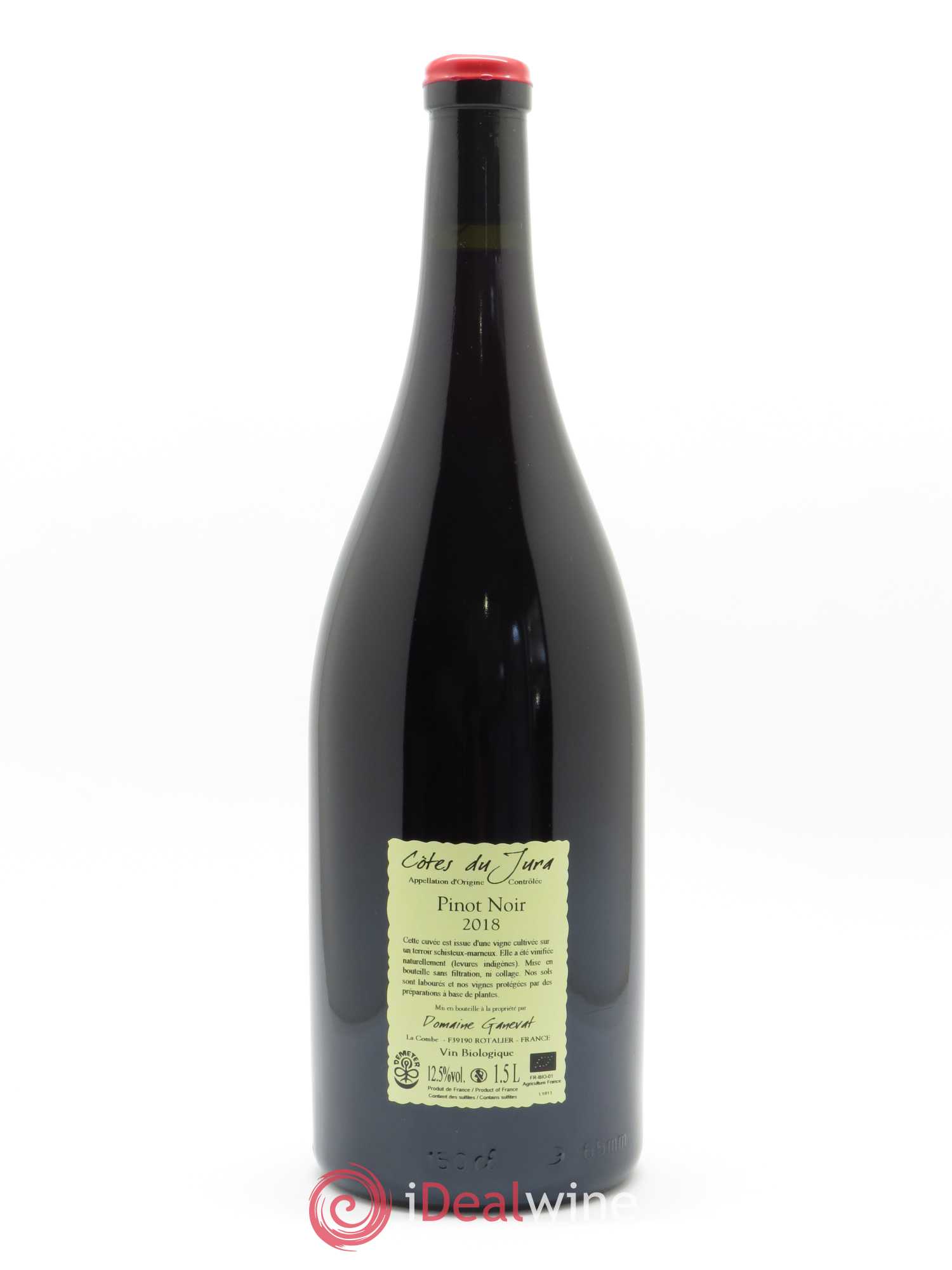 Côtes du Jura Pinot Noir En Billat  Jean-François Ganevat (Domaine) 2018 - Lot de 1 magnum - 1