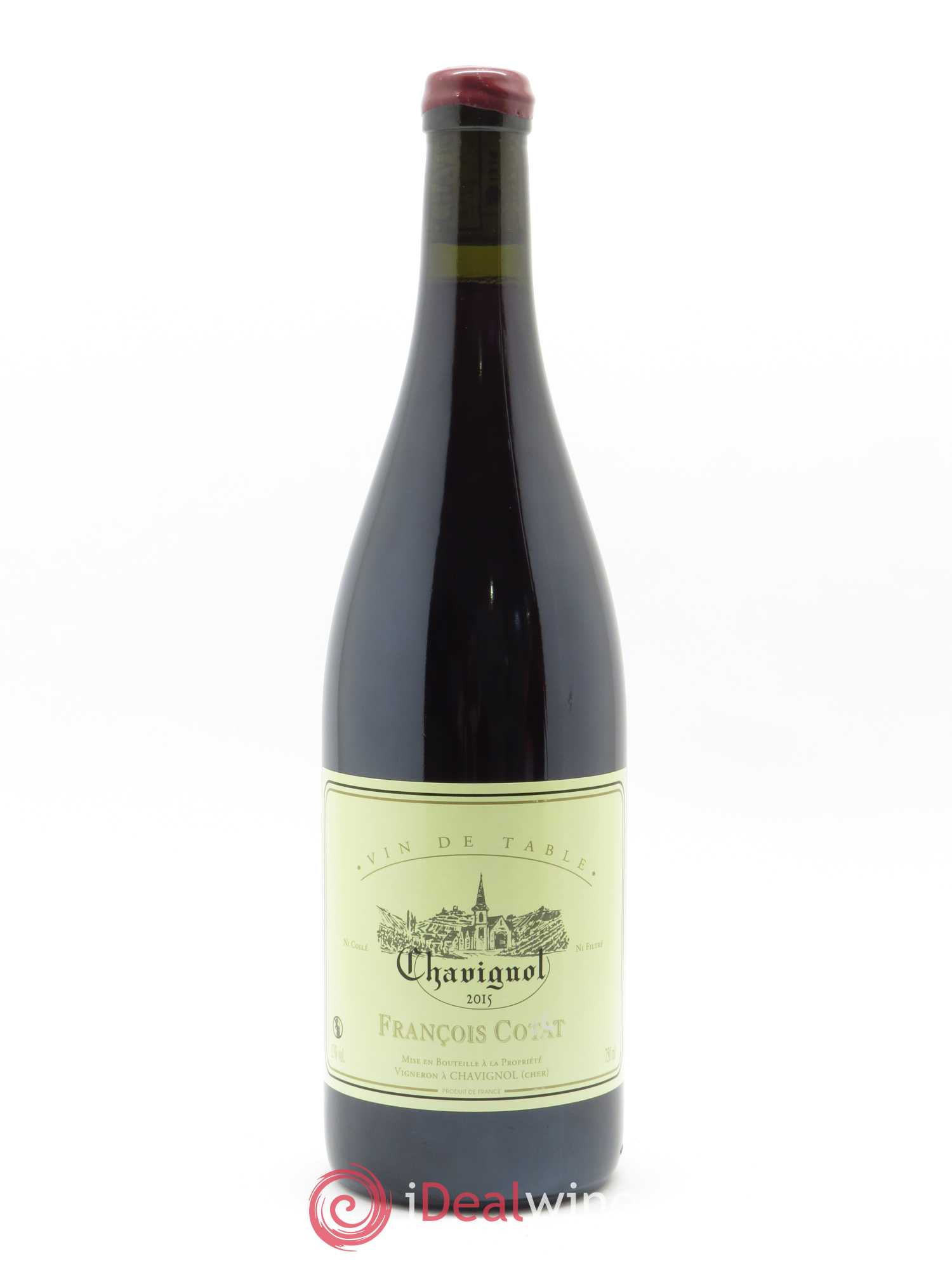 Vin de table - Chavignol François Cotat 2015 - Lot de 1 bouteille - 0