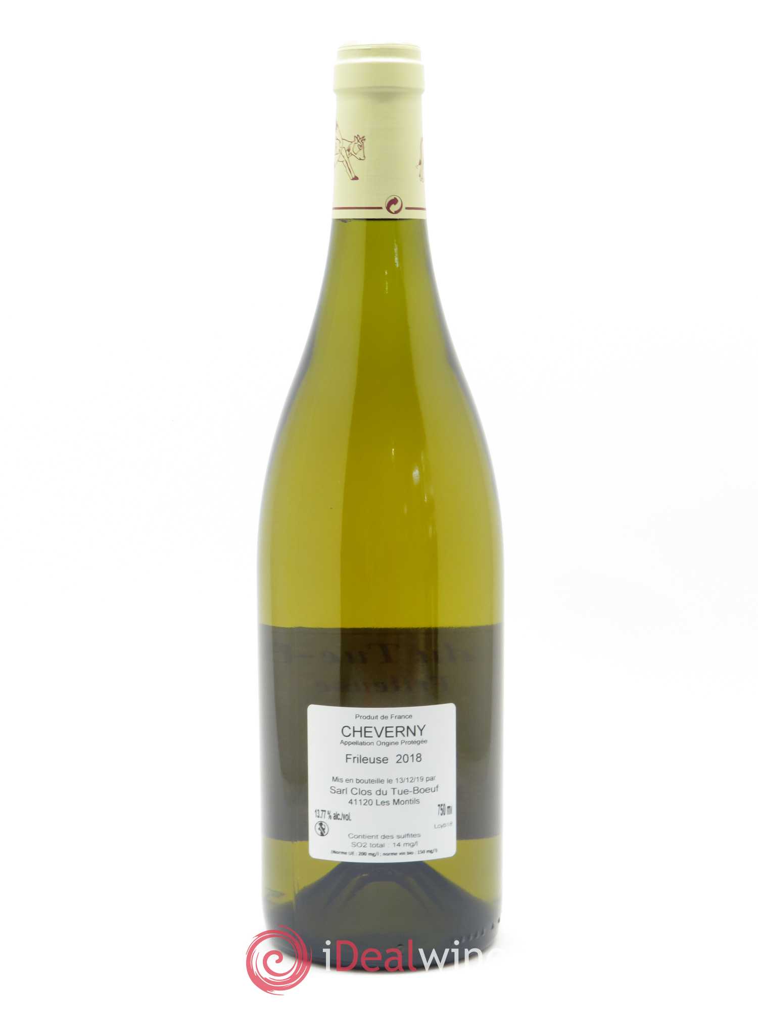 Cheverny Frileuse Clos du Tue-Boeuf 2018 - Lot de 1 bouteille - 1