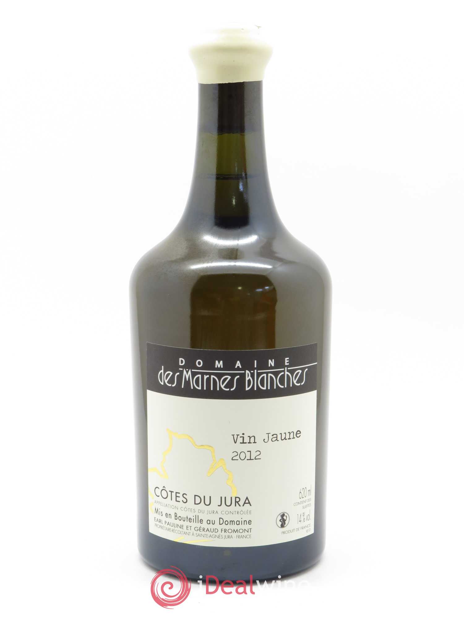 Côtes du Jura Vin Jaune Marnes Blanches (Domaine des) 2012 - Lot de 1 bouteille - 0