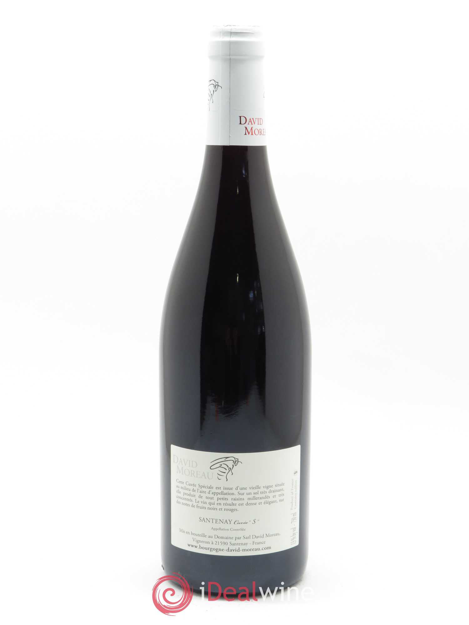 Santenay Cuvée S David Moreau 2017 - Lot de 1 bouteille - 1