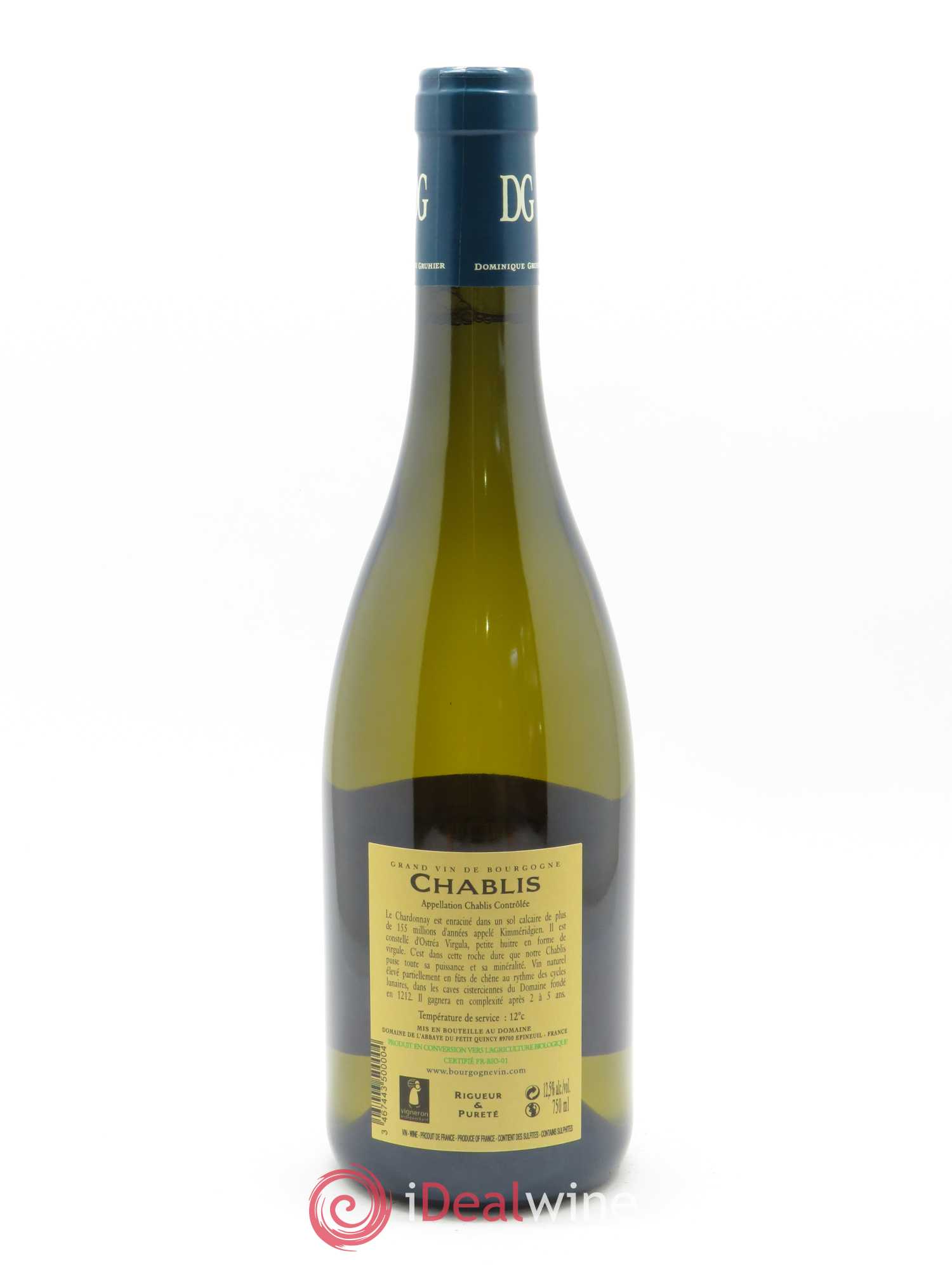Chablis Dominique Gruhier 2018 - Lot of 1 bottle - 1